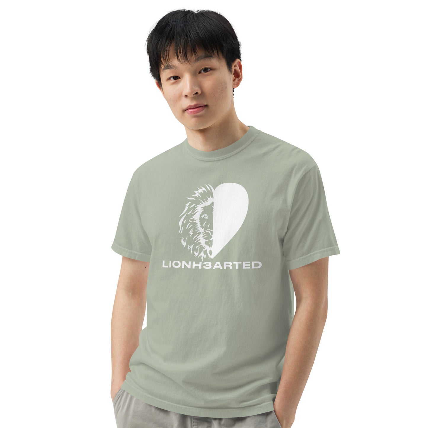 Unisex garment-dyed heavyweight t-shirt