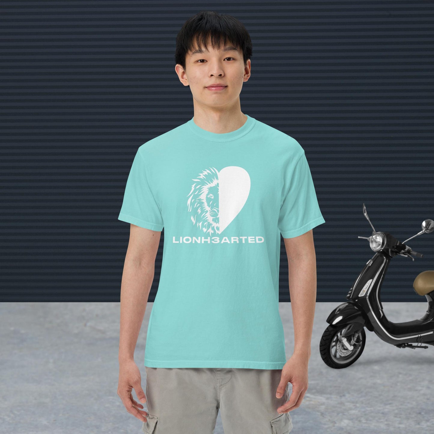 Unisex garment-dyed heavyweight t-shirt