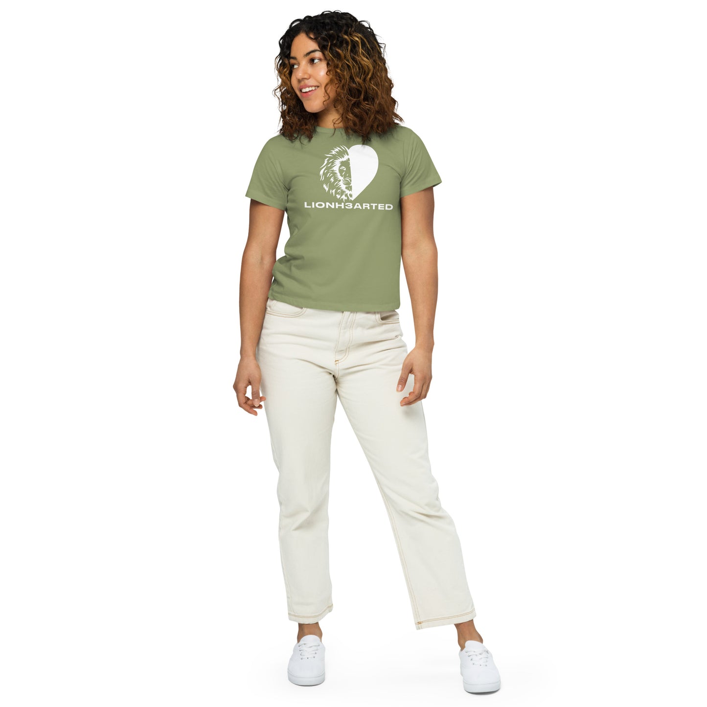 Women’s high-waisted t-shirt