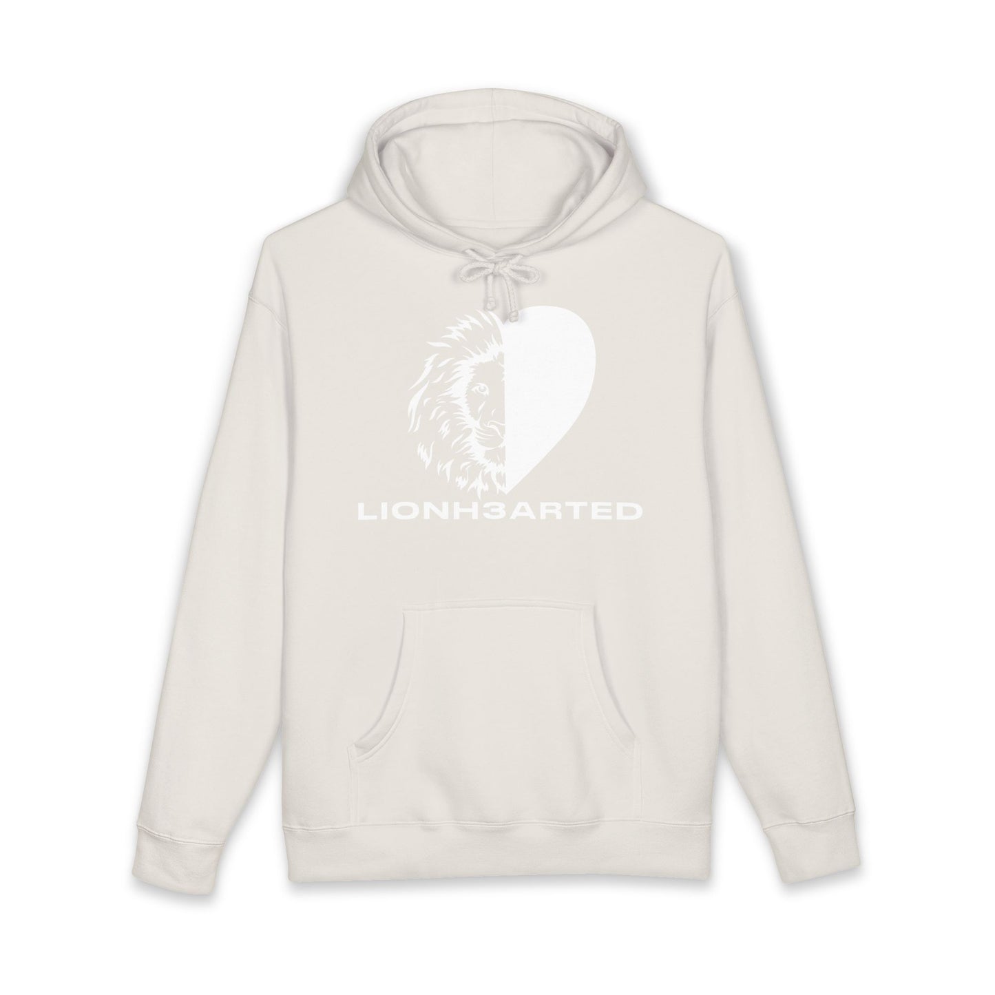 Classic White Hoodie — Heavyweight Pullover Sweatshirt