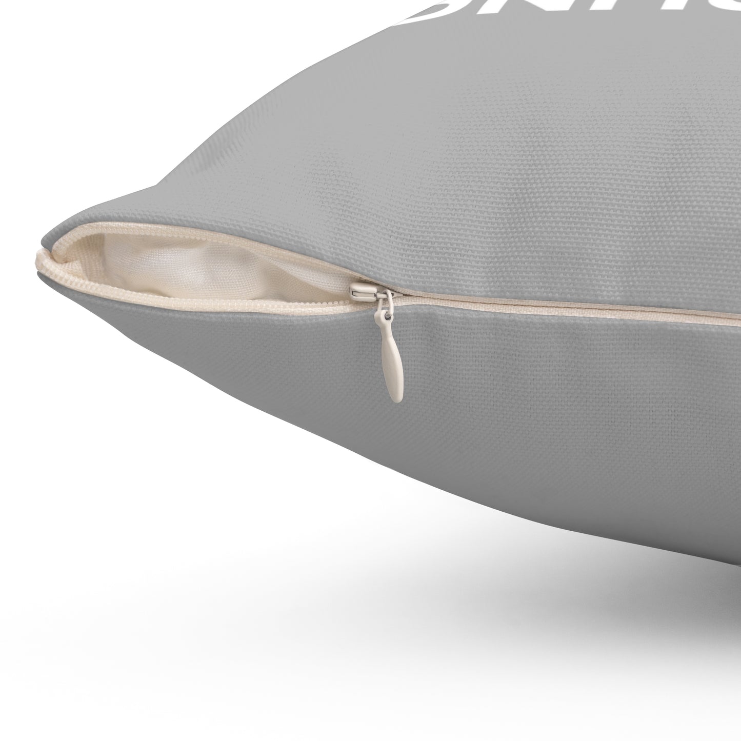 Spun Polyester Square Pillow