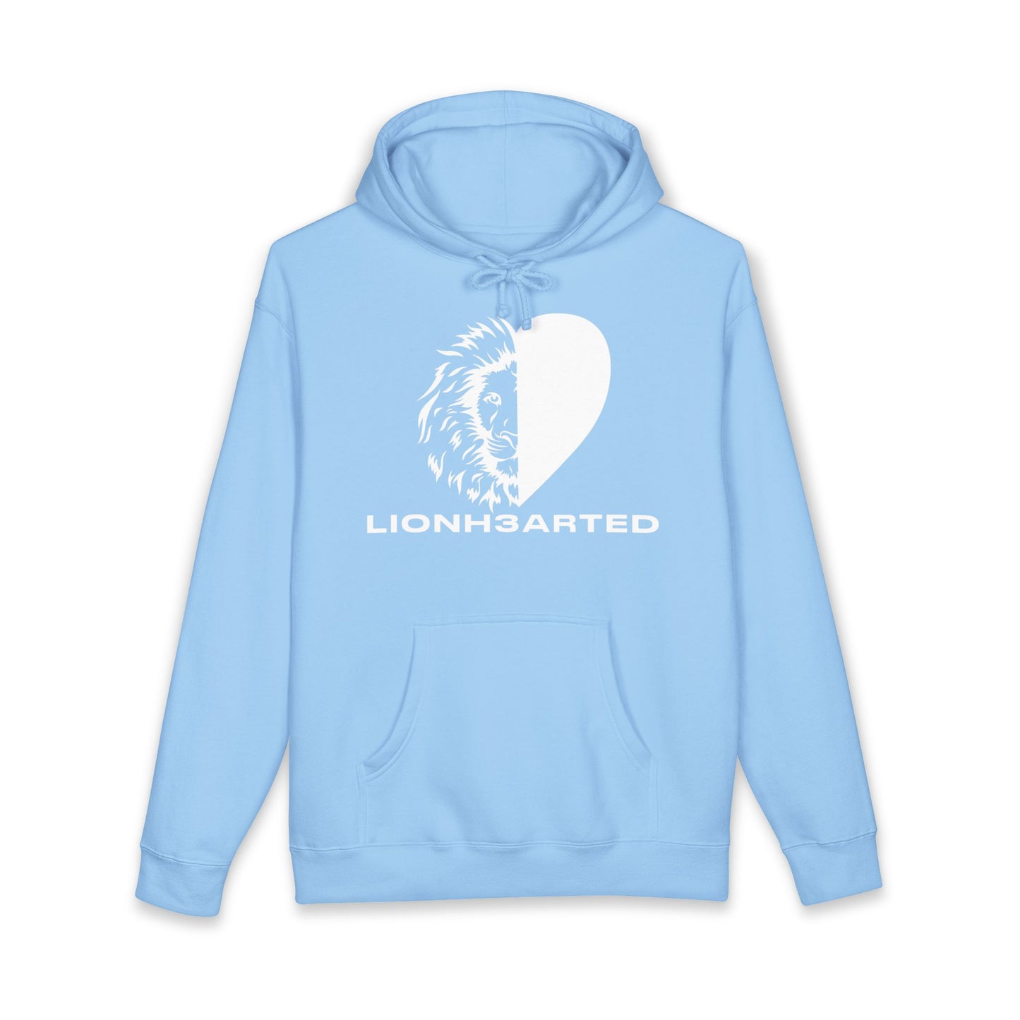 Classic White Hoodie — Heavyweight Pullover Sweatshirt