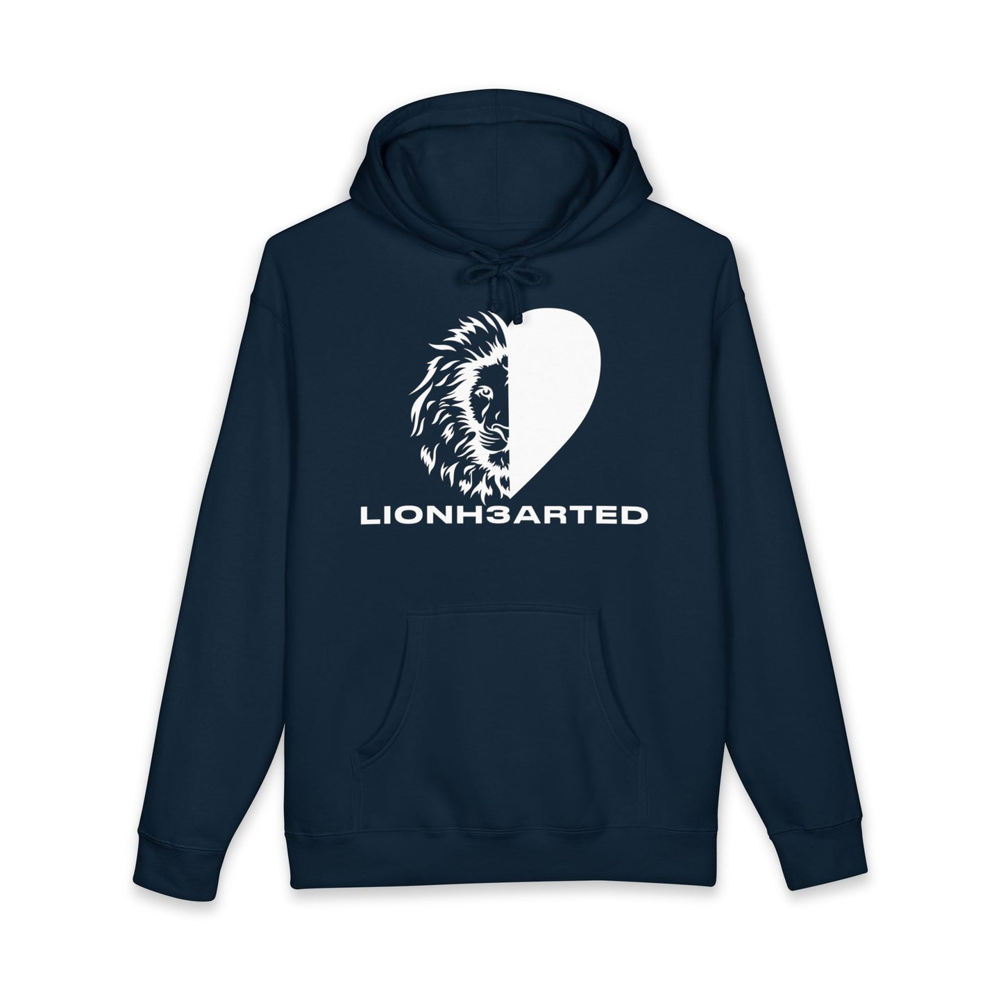 Classic White Hoodie — Heavyweight Pullover Sweatshirt