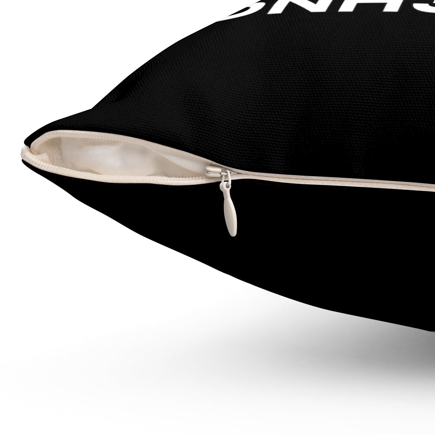 Spun Polyester Square Pillow