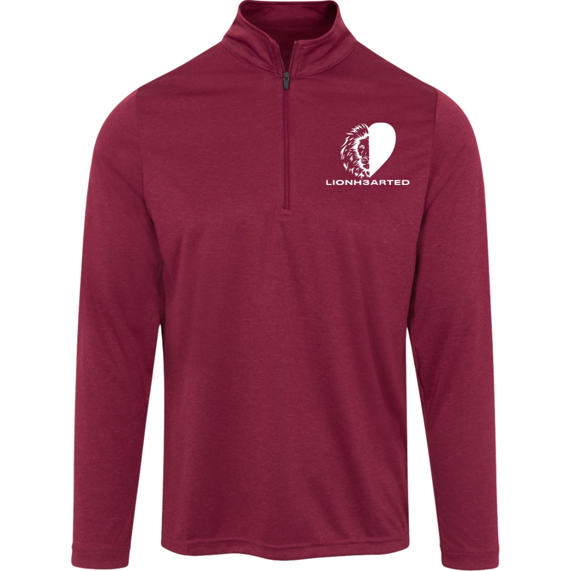 TT31H Team 365 Mens Heather Quarter Zip