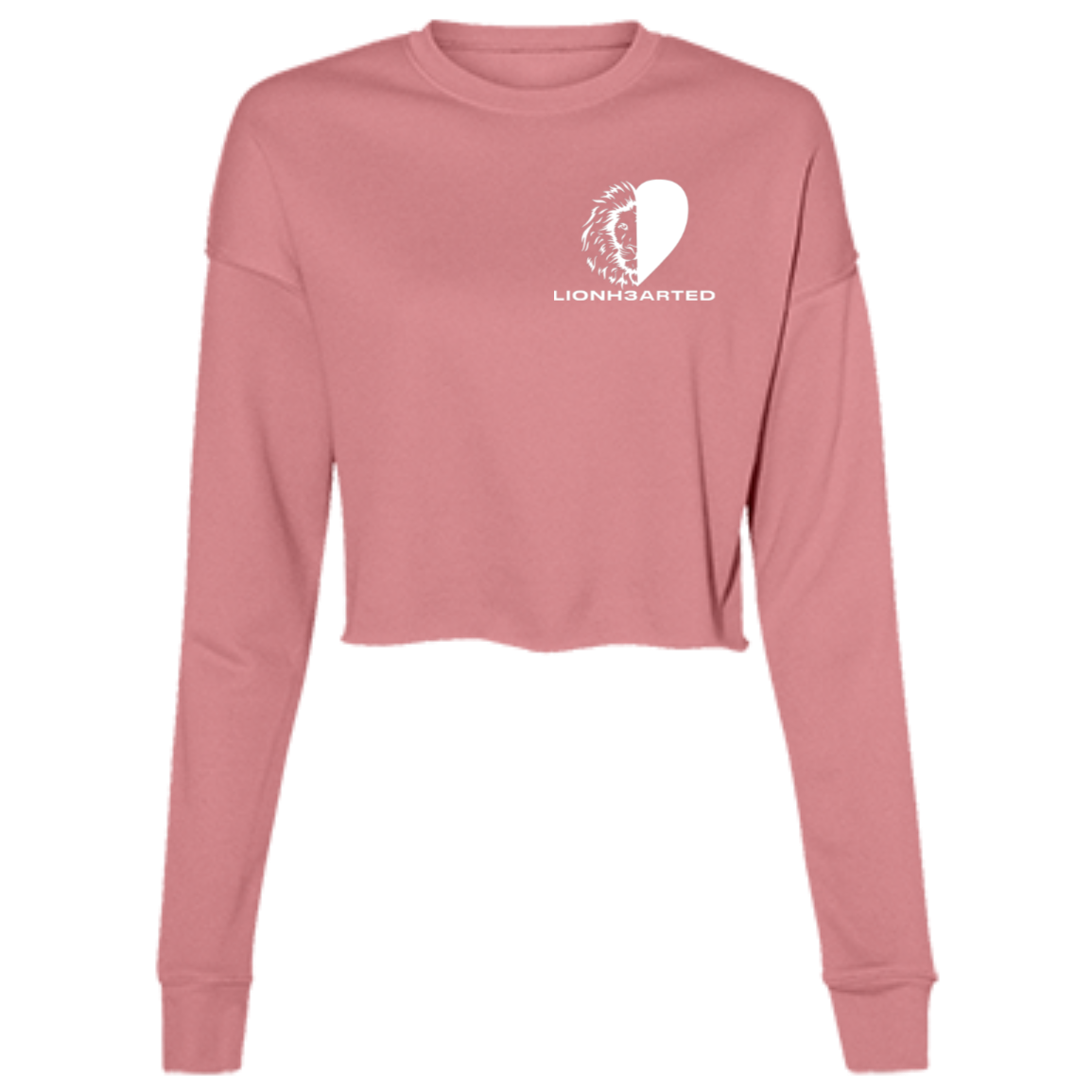 B7503 Ladies' Cropped Fleece Crew