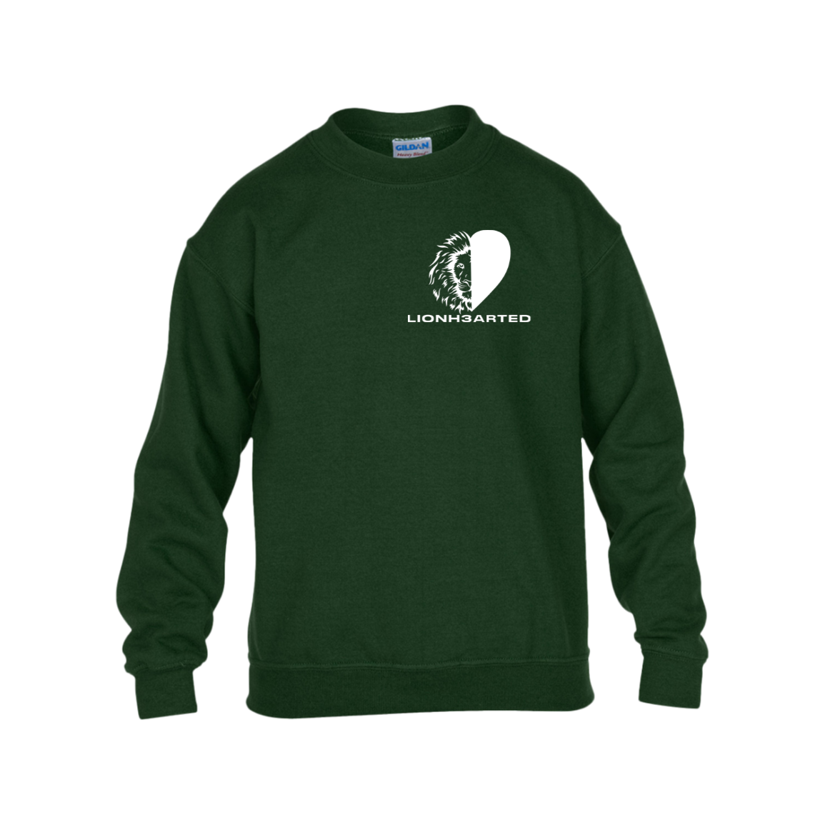 G180B Gildan Kids Heavy Blend Fleece Crew