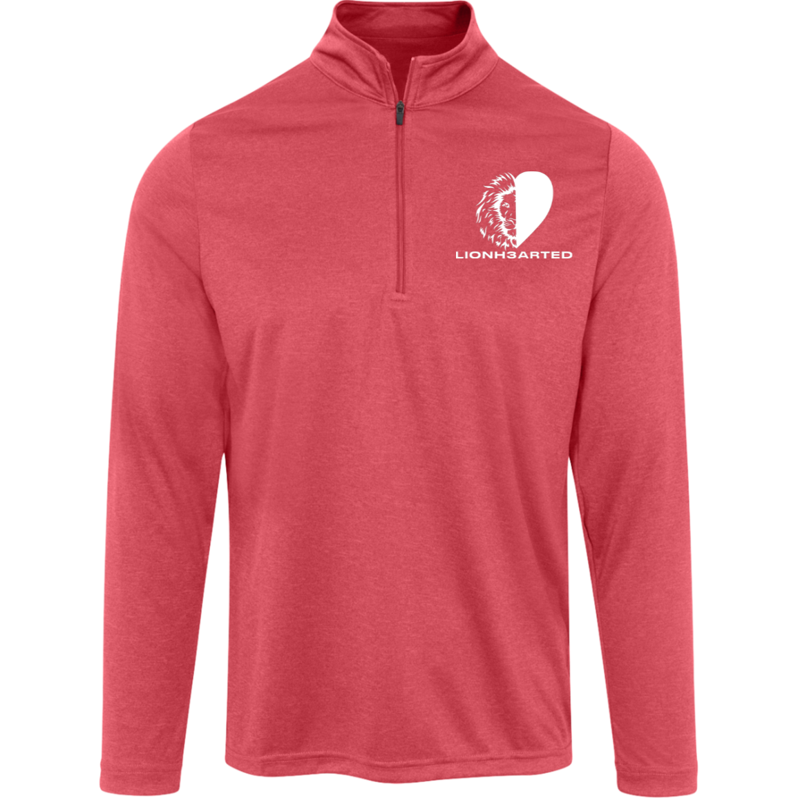 TT31H Team 365 Mens Heather Quarter Zip