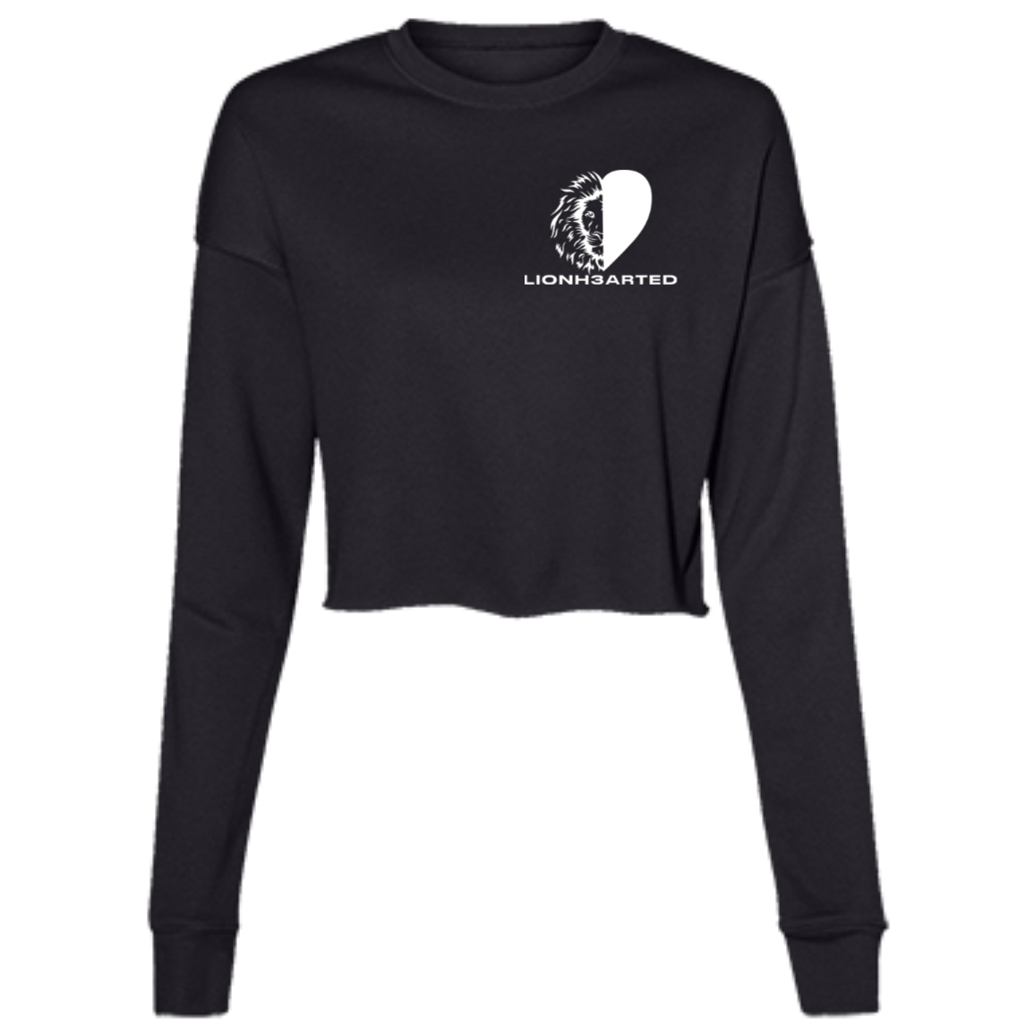 B7503 Ladies' Cropped Fleece Crew