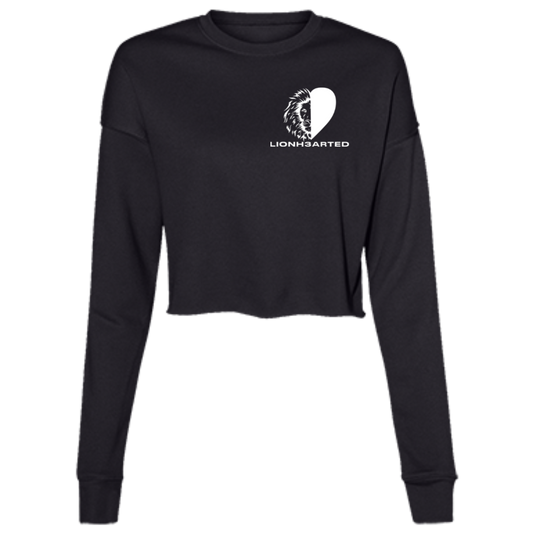 B7503 Ladies' Cropped Fleece Crew