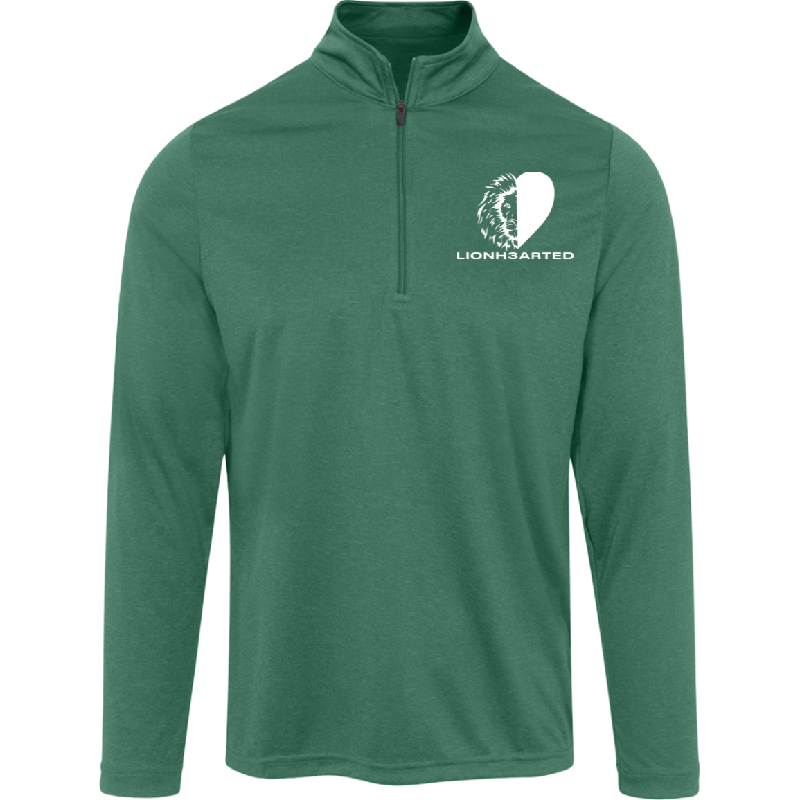 TT31H Team 365 Mens Heather Quarter Zip