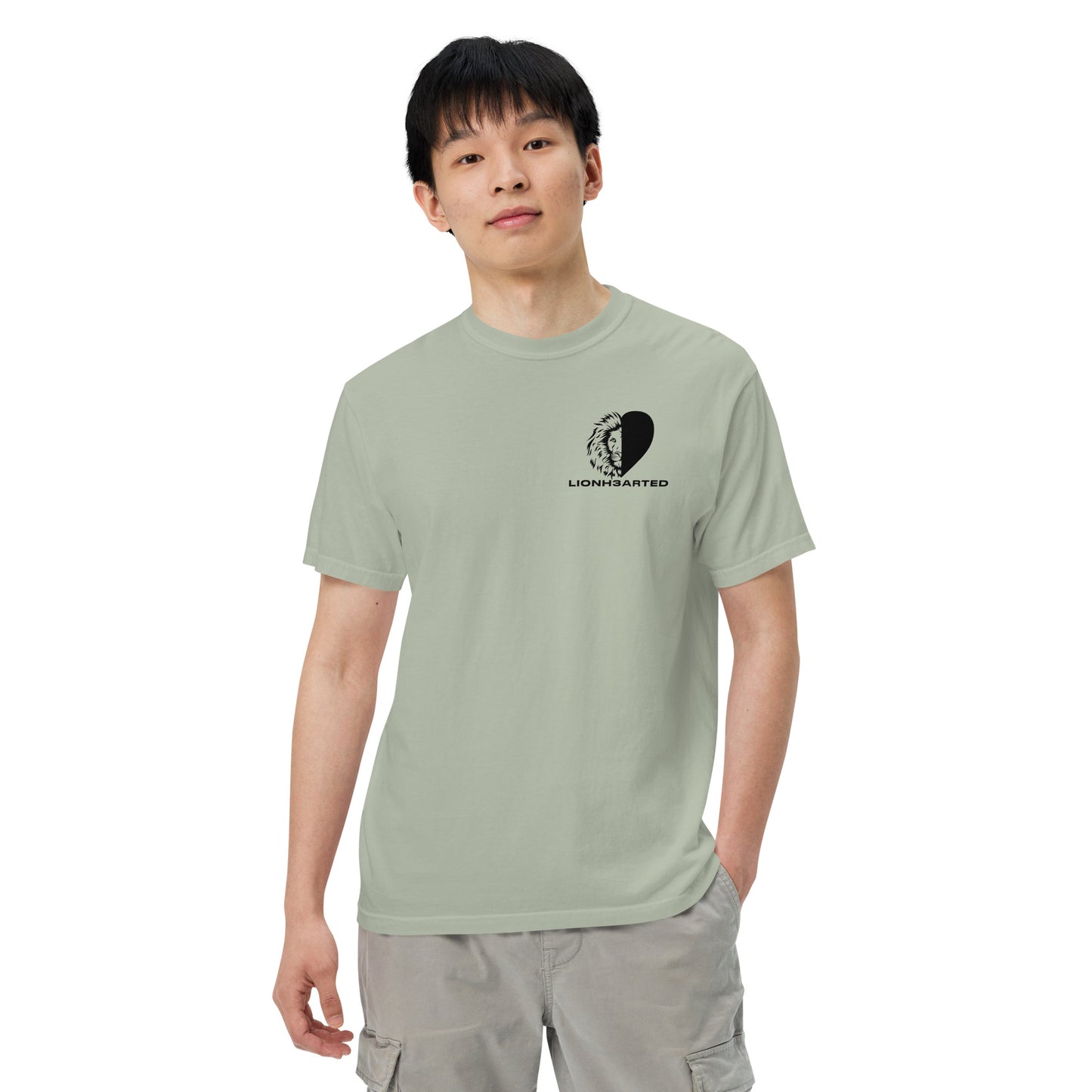 Unisex garment-dyed heavyweight t-shirt