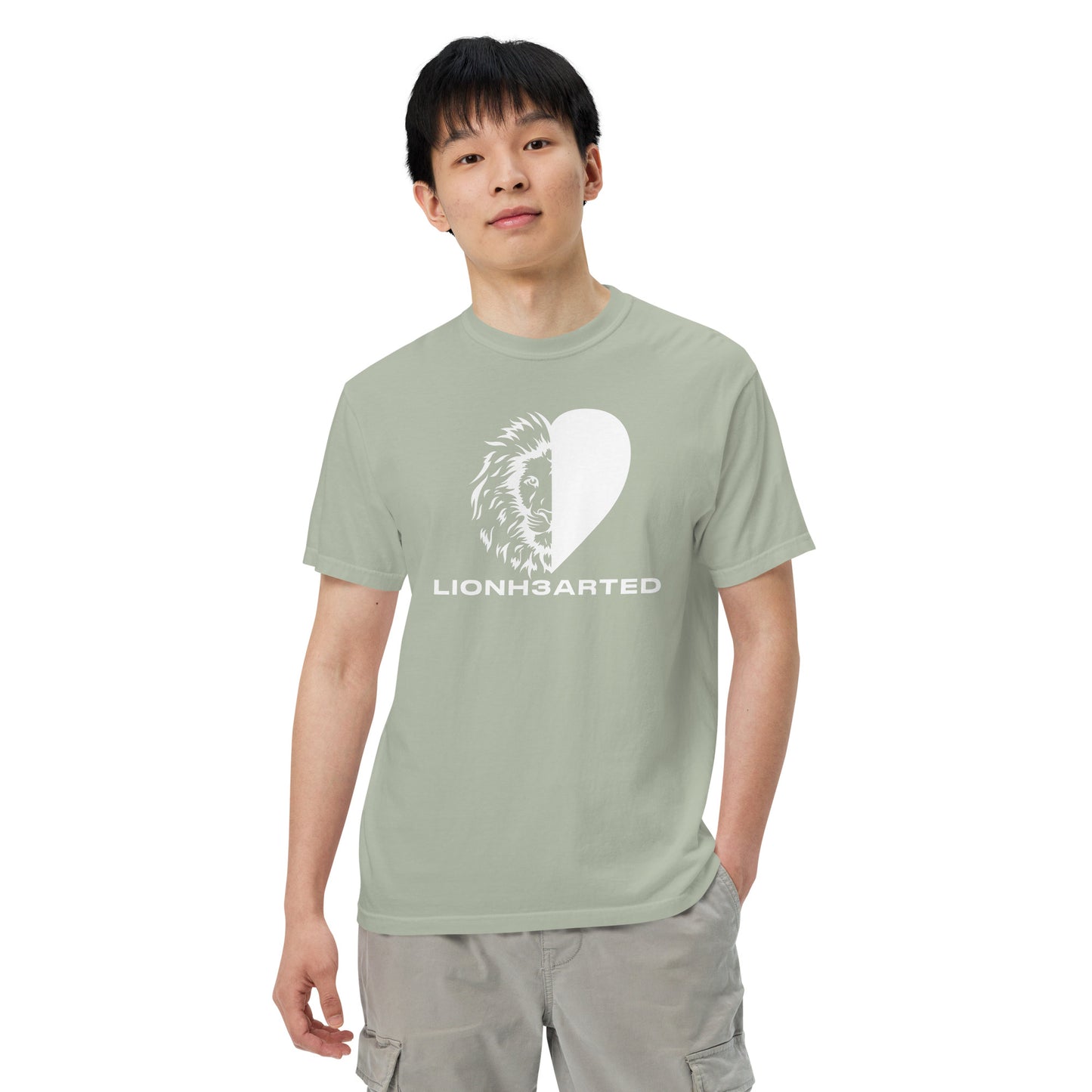 Unisex garment-dyed heavyweight t-shirt
