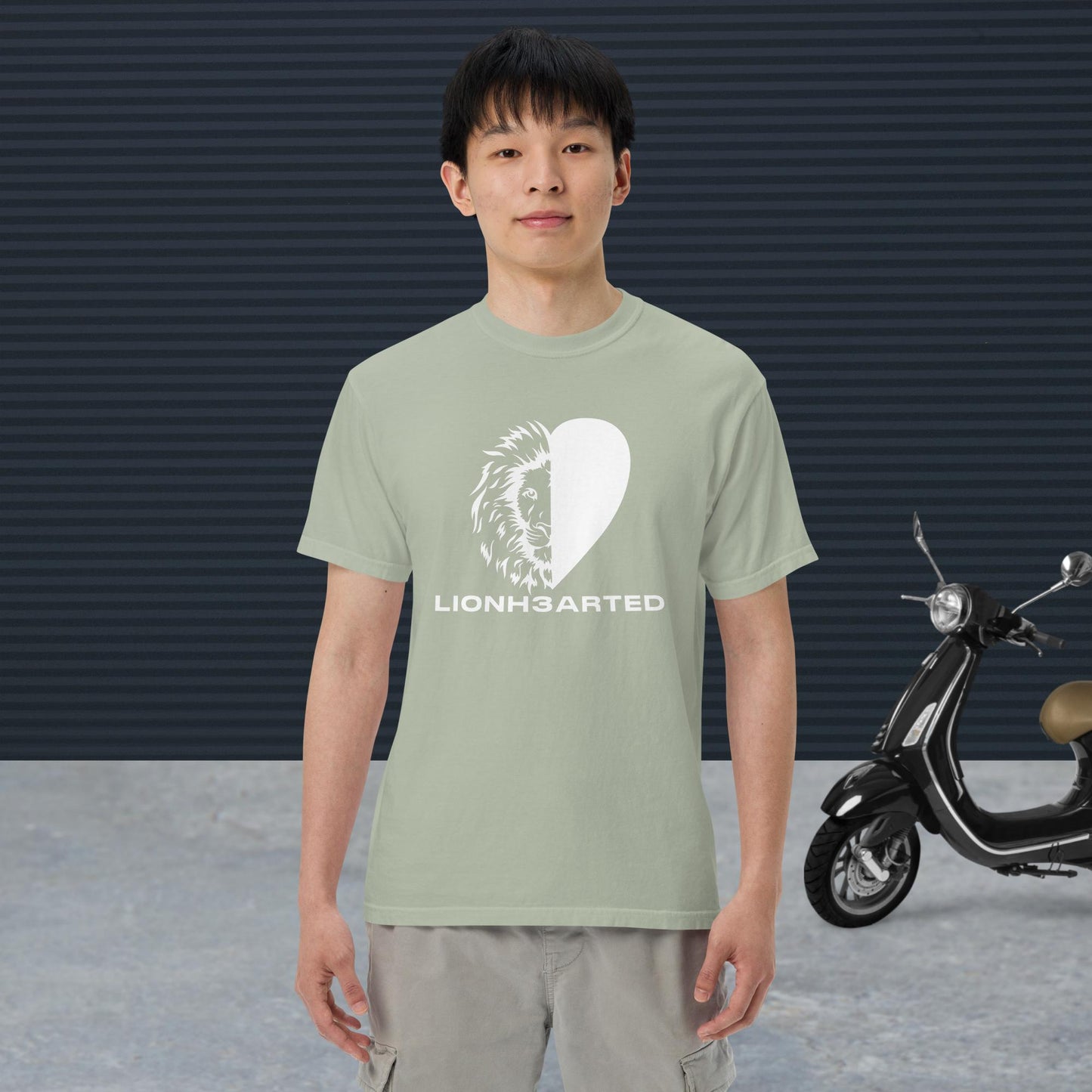 Unisex garment-dyed heavyweight t-shirt