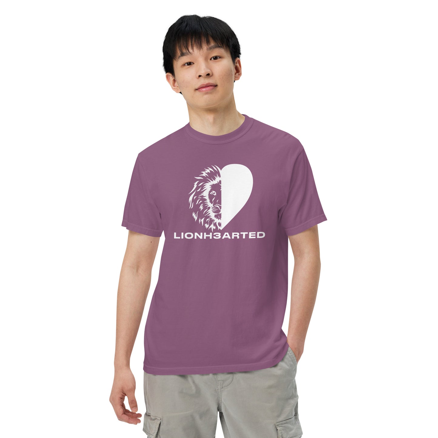 Unisex garment-dyed heavyweight t-shirt
