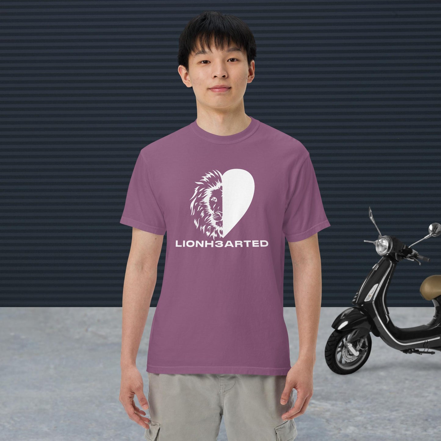 Unisex garment-dyed heavyweight t-shirt