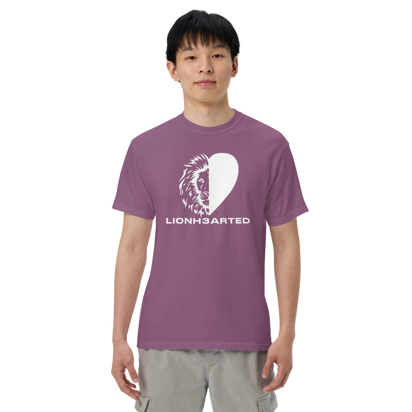 Unisex garment-dyed heavyweight t-shirt