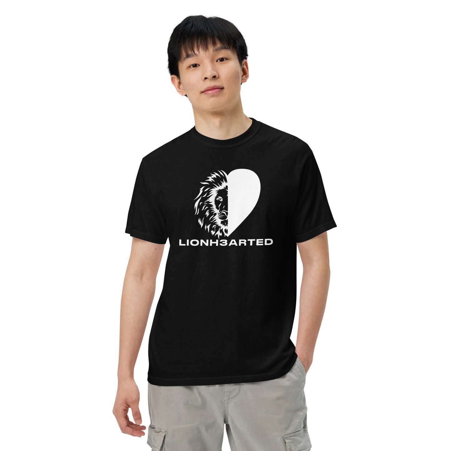 Unisex garment-dyed heavyweight t-shirt