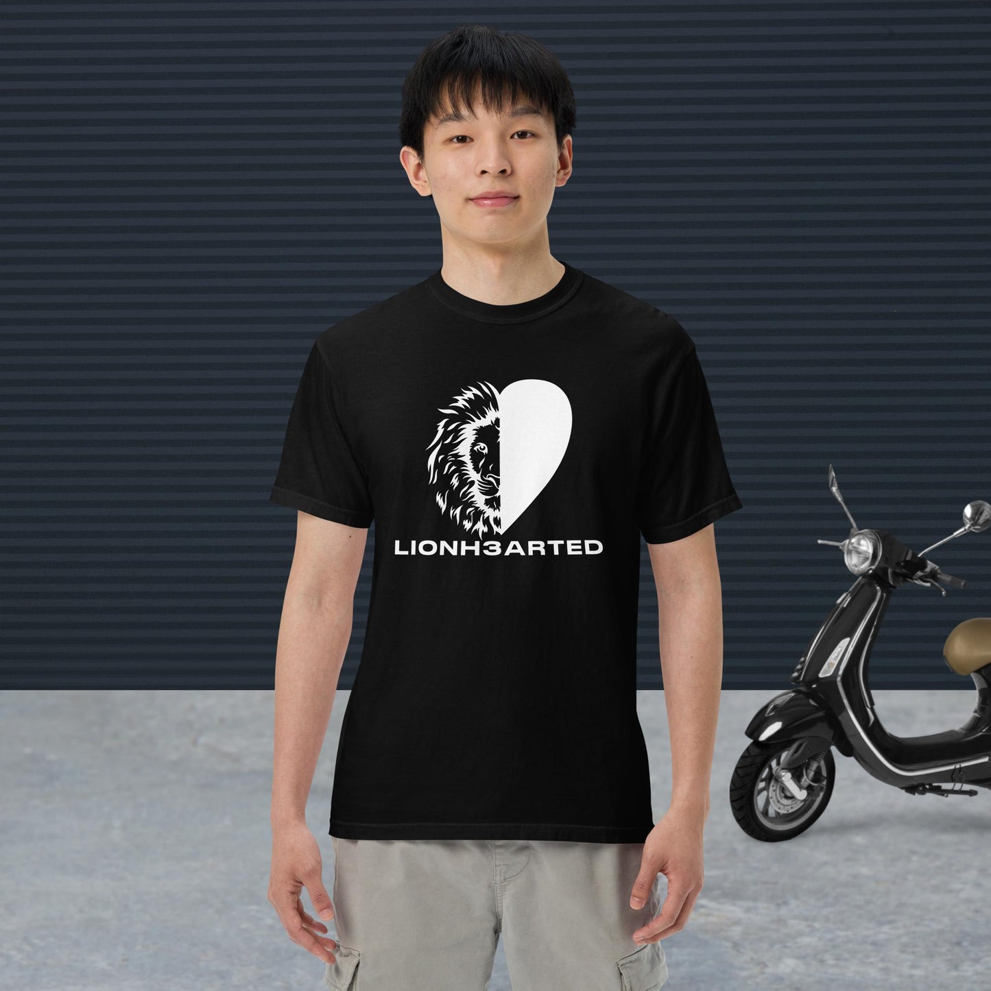 Unisex garment-dyed heavyweight t-shirt