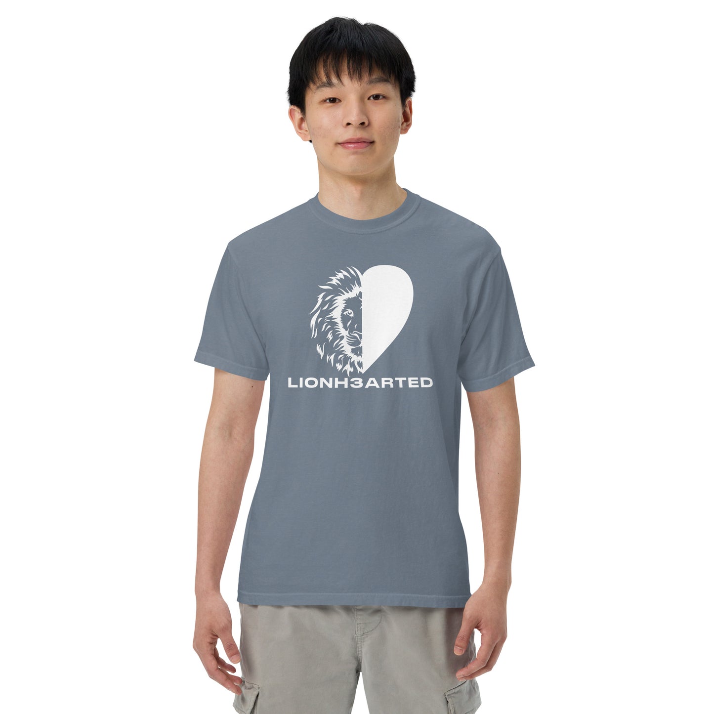 Unisex garment-dyed heavyweight t-shirt
