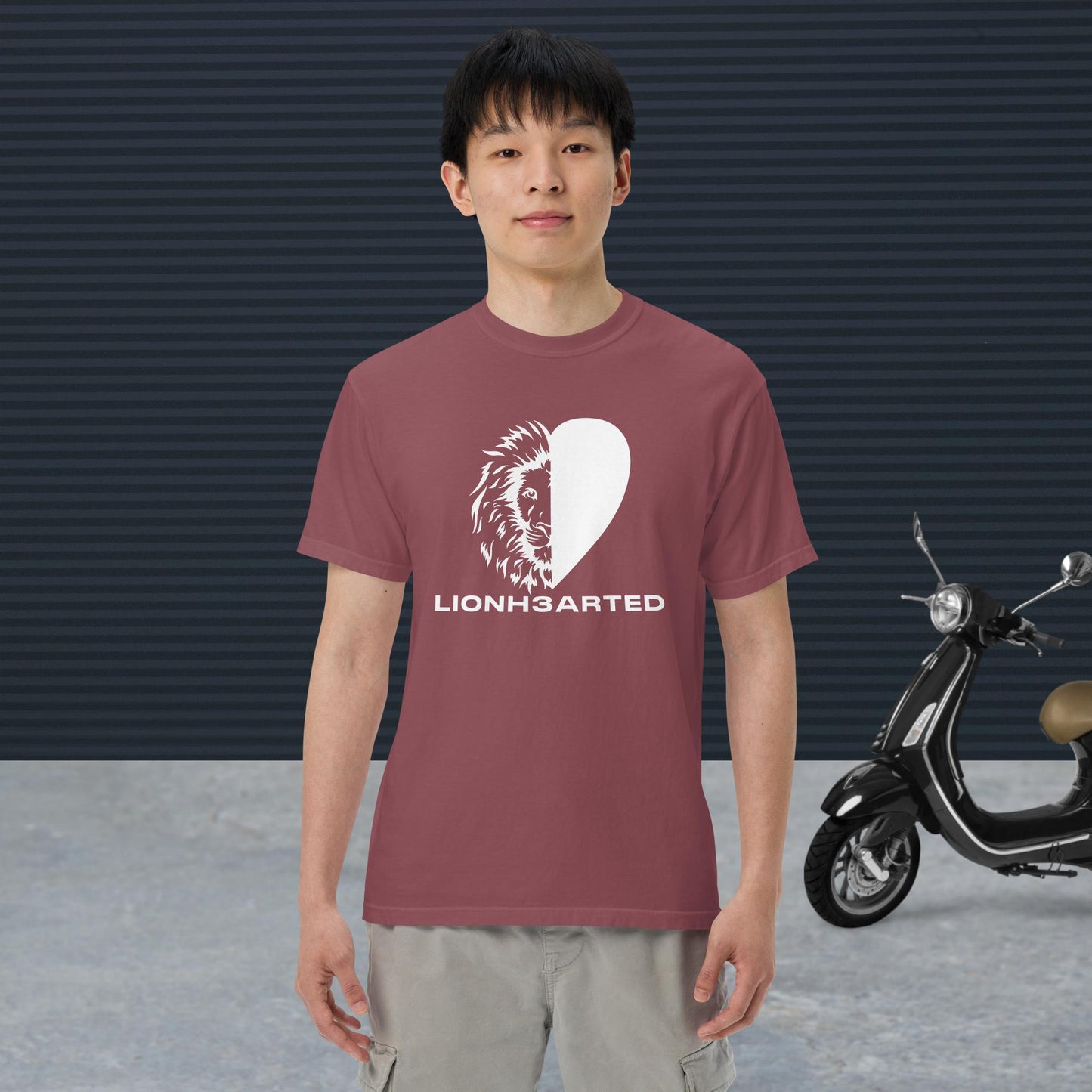 Unisex garment-dyed heavyweight t-shirt