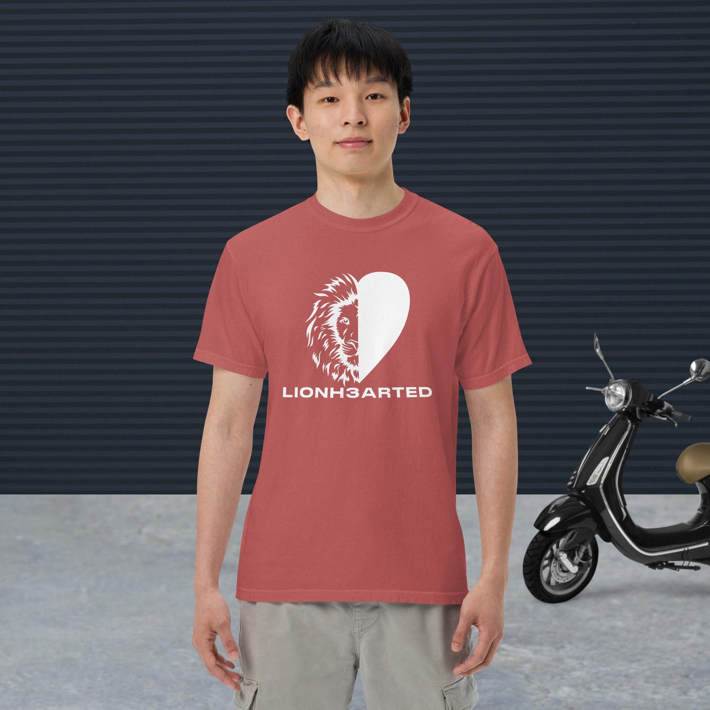 Unisex garment-dyed heavyweight t-shirt