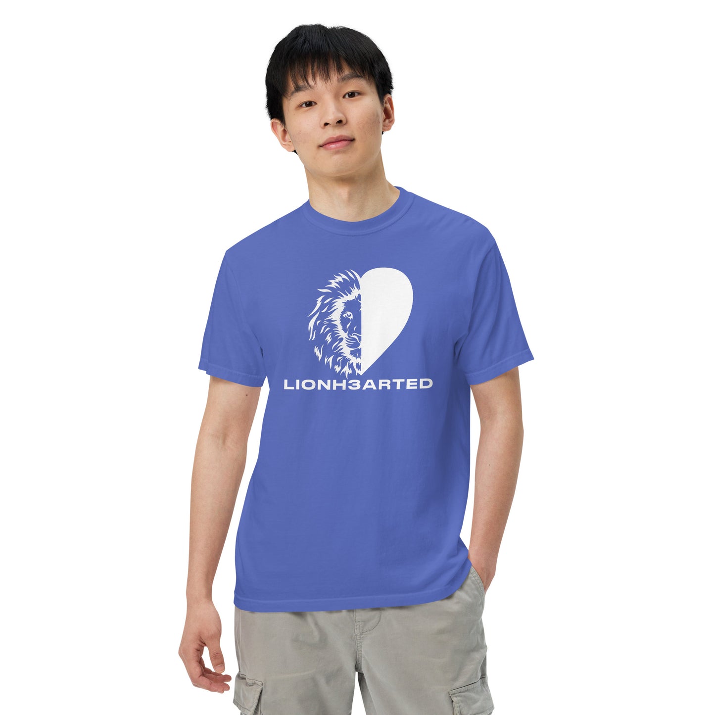 Unisex garment-dyed heavyweight t-shirt