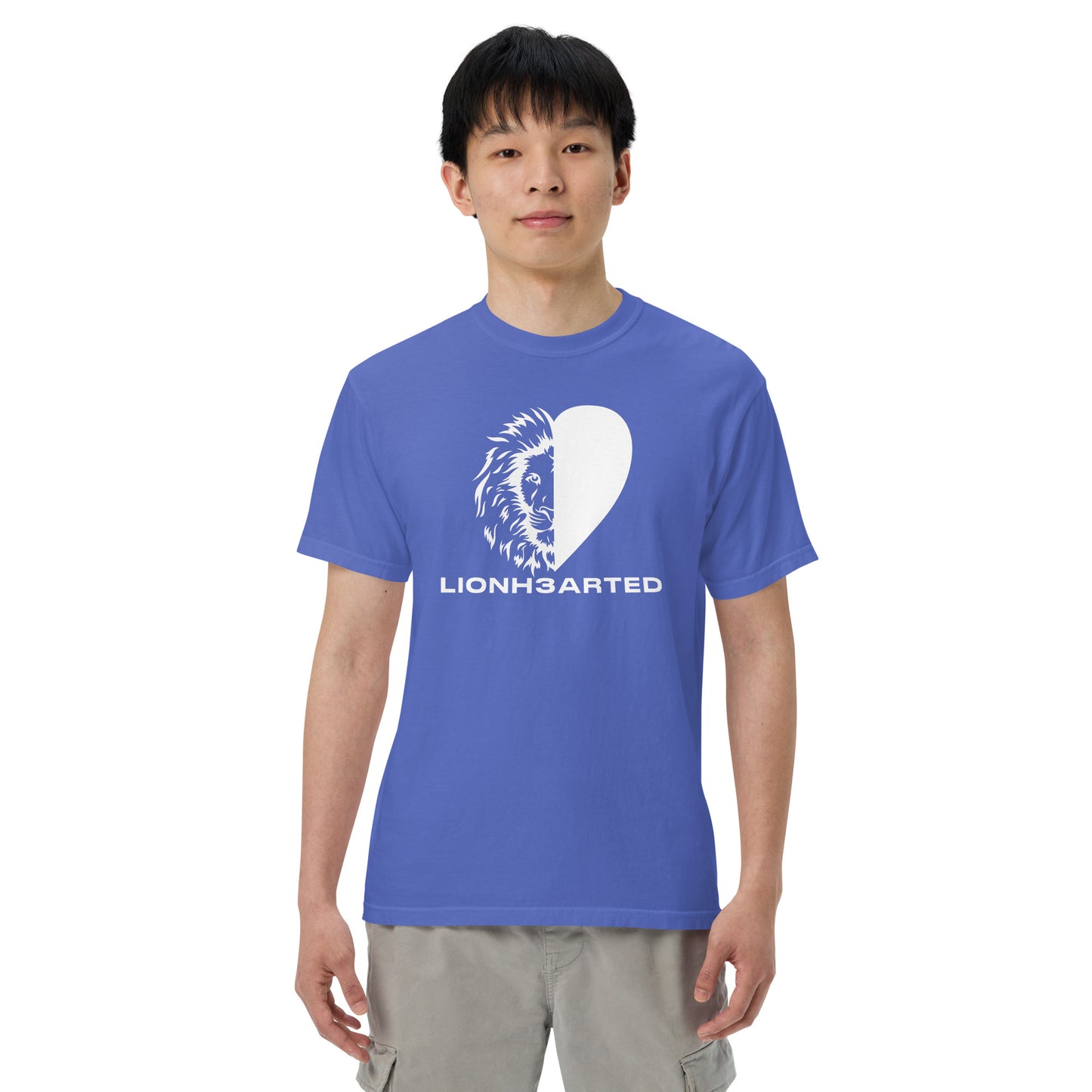 Unisex garment-dyed heavyweight t-shirt