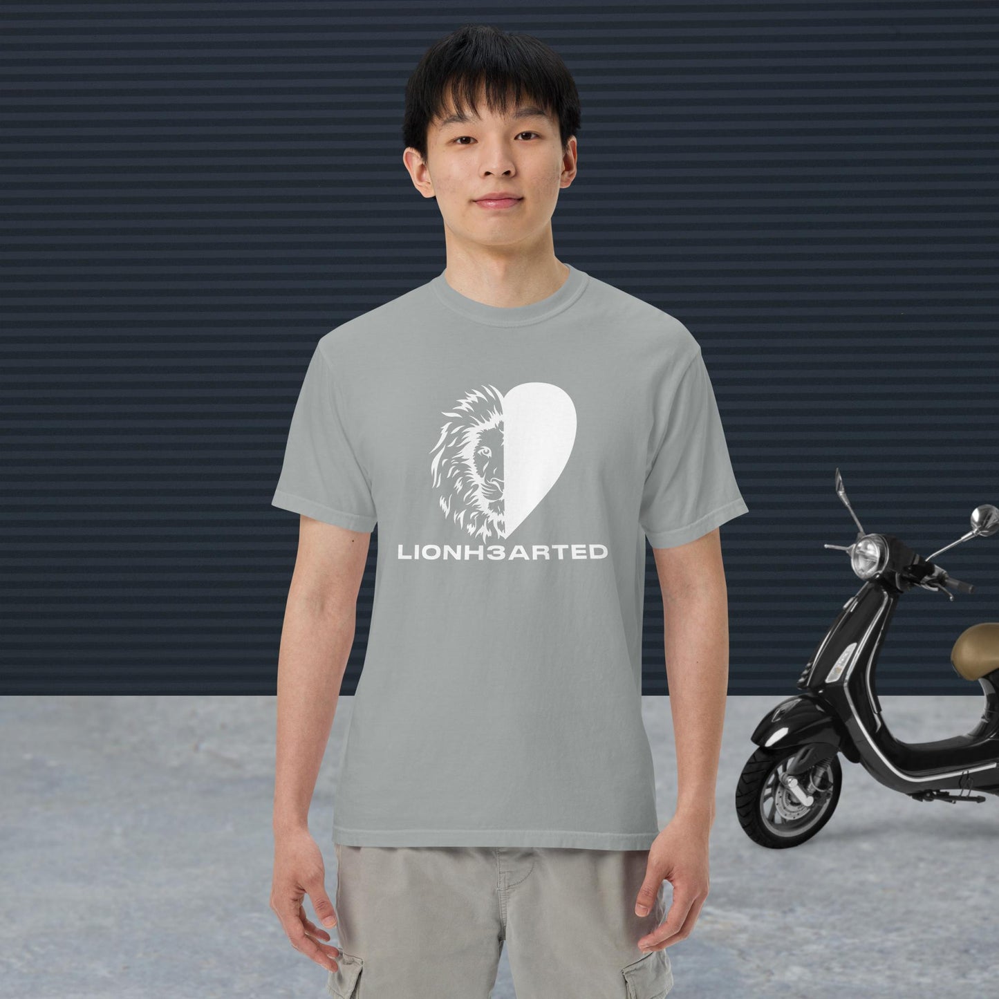 Unisex garment-dyed heavyweight t-shirt
