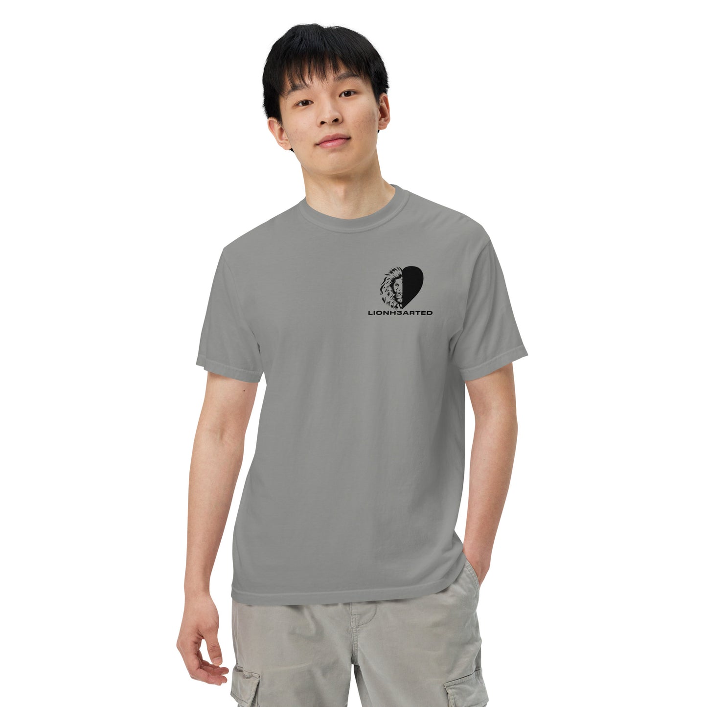 Unisex garment-dyed heavyweight t-shirt