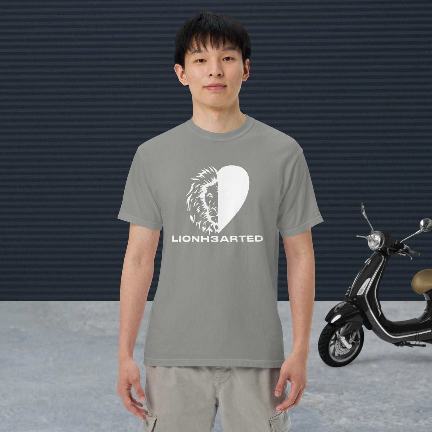 Unisex garment-dyed heavyweight t-shirt