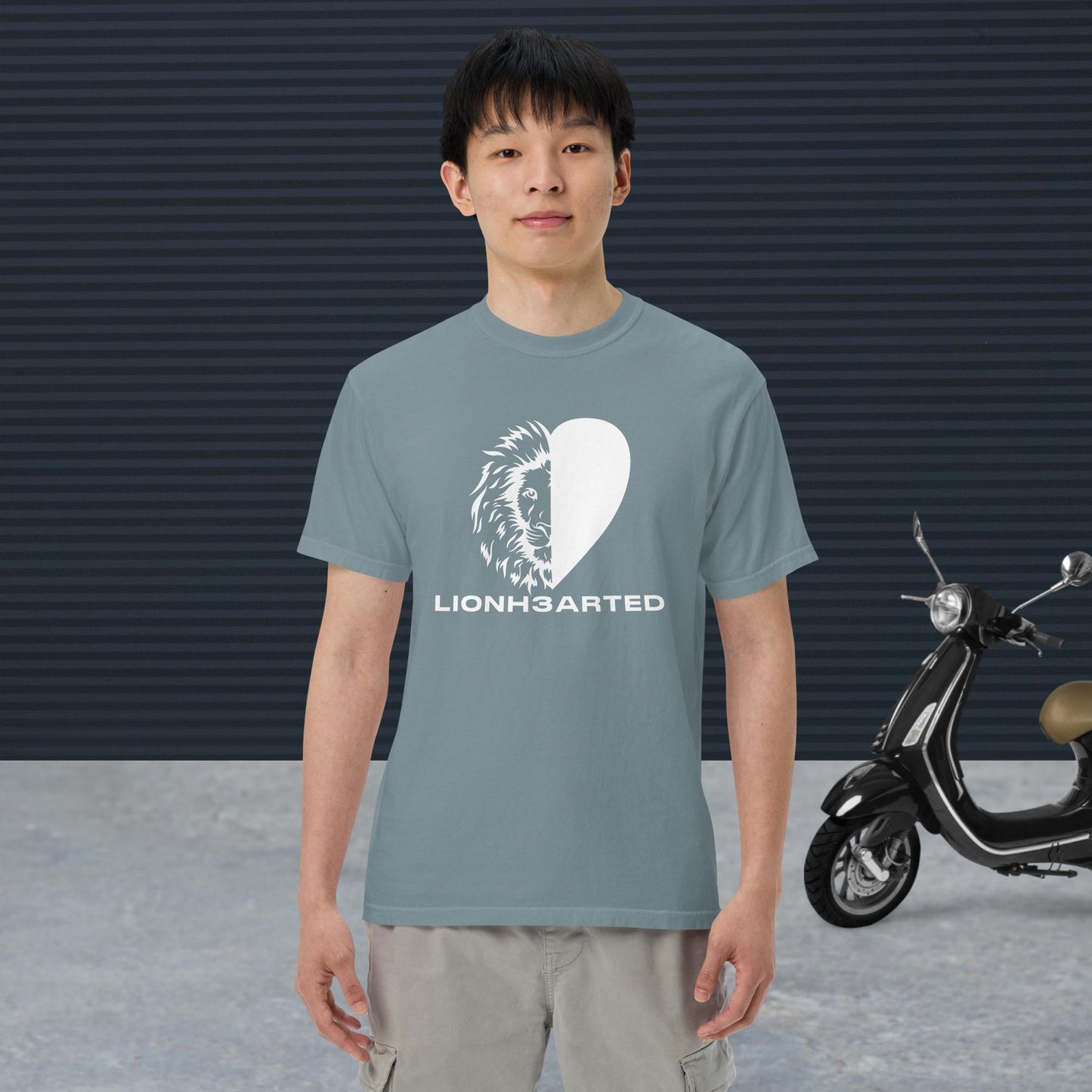 Unisex garment-dyed heavyweight t-shirt