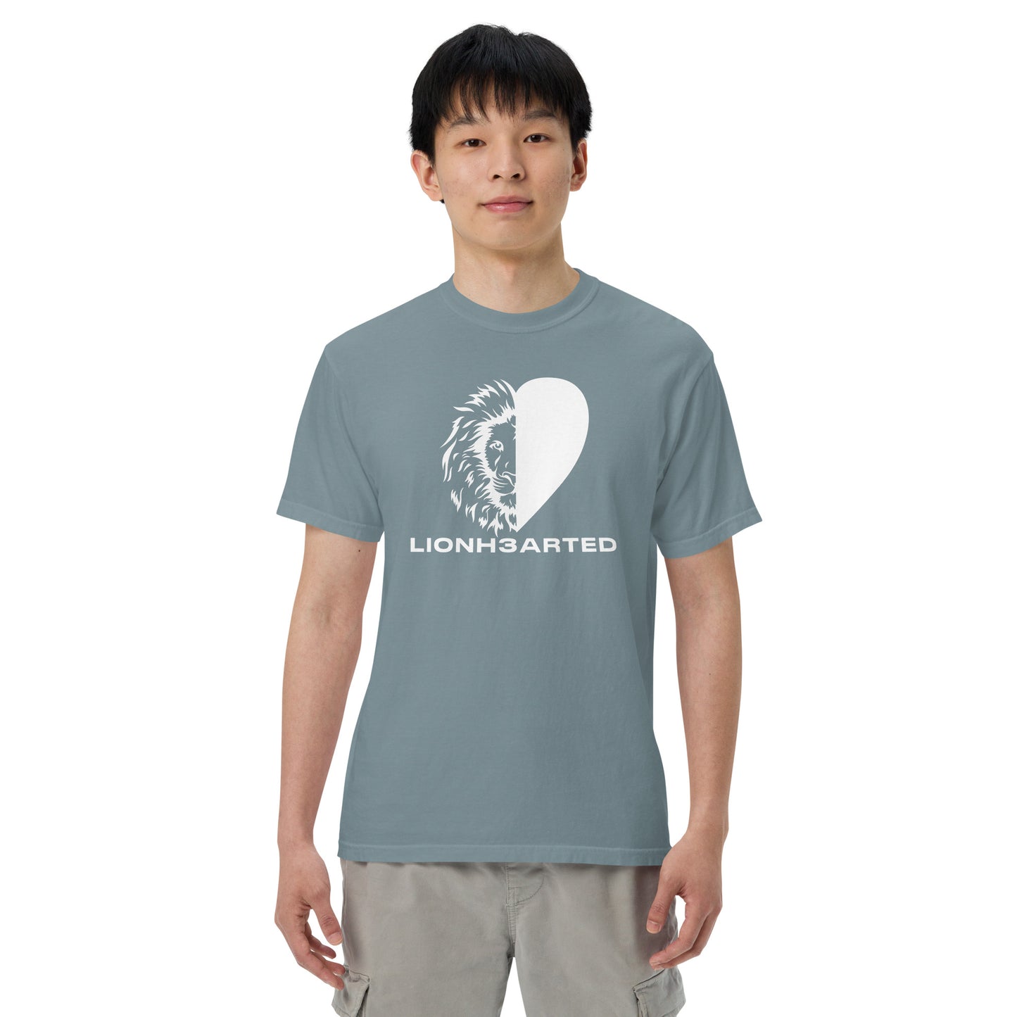 Unisex garment-dyed heavyweight t-shirt
