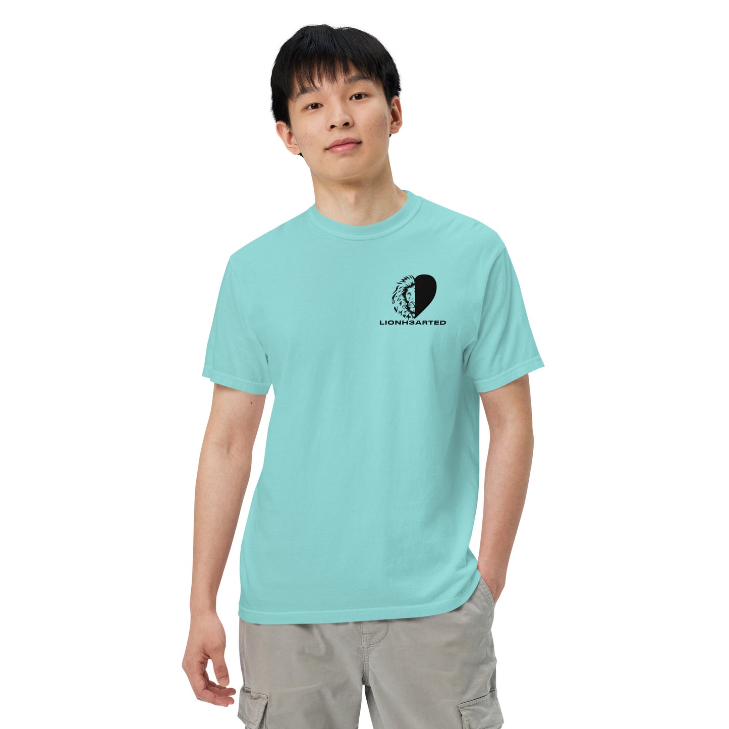 Unisex garment-dyed heavyweight t-shirt