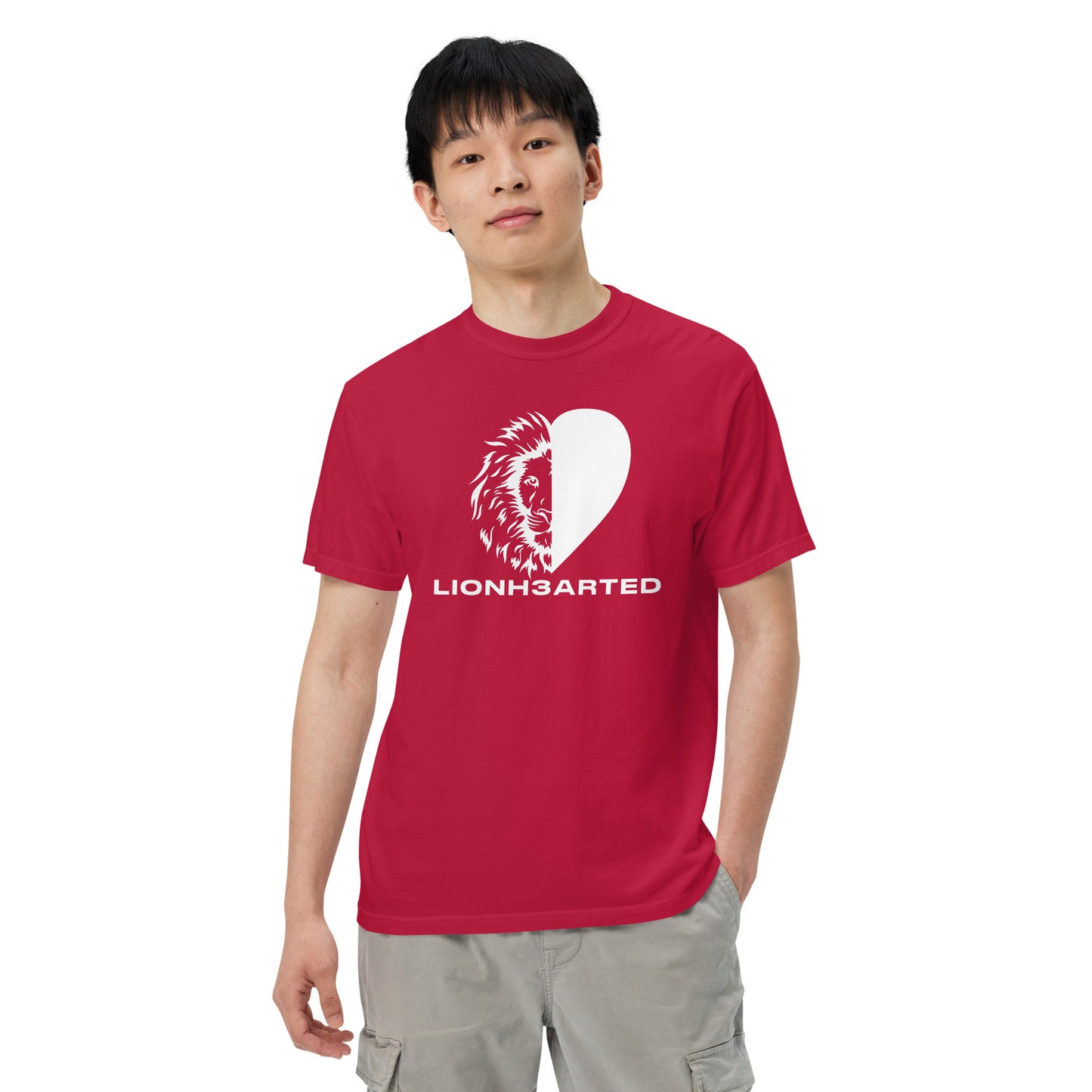 Unisex garment-dyed heavyweight t-shirt