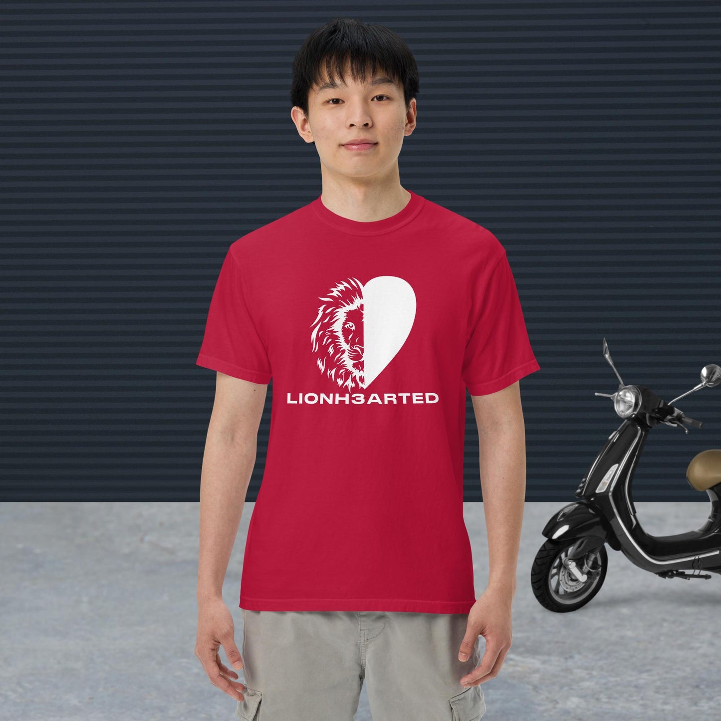 Unisex garment-dyed heavyweight t-shirt