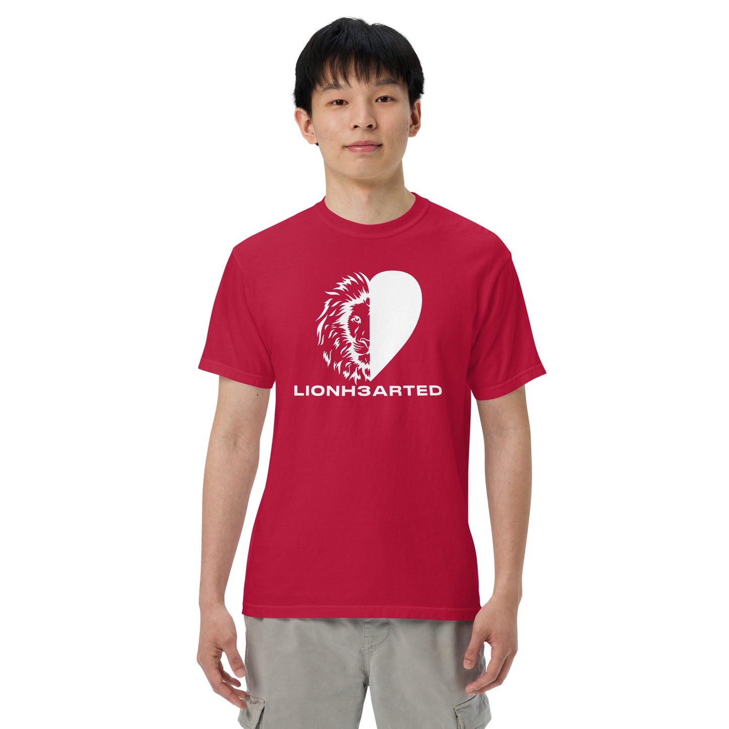 Unisex garment-dyed heavyweight t-shirt