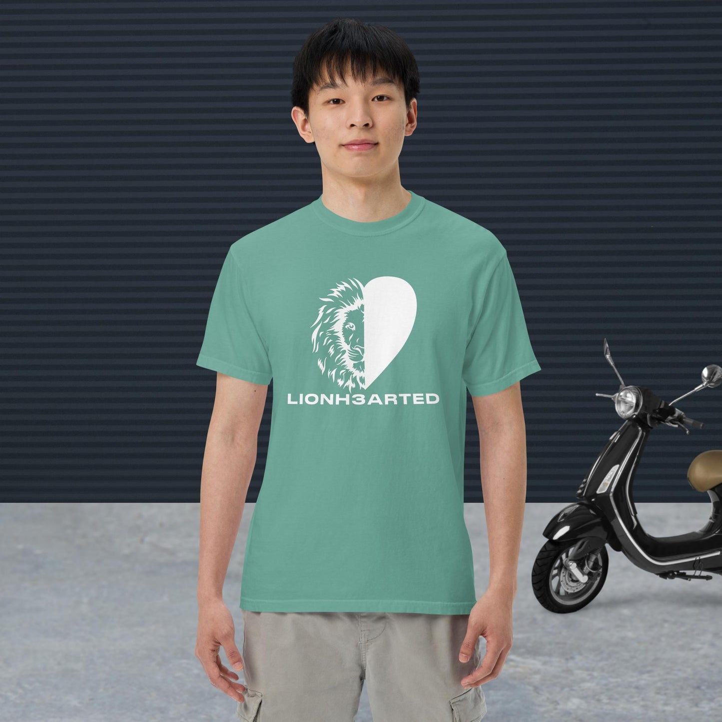 Unisex garment-dyed heavyweight t-shirt