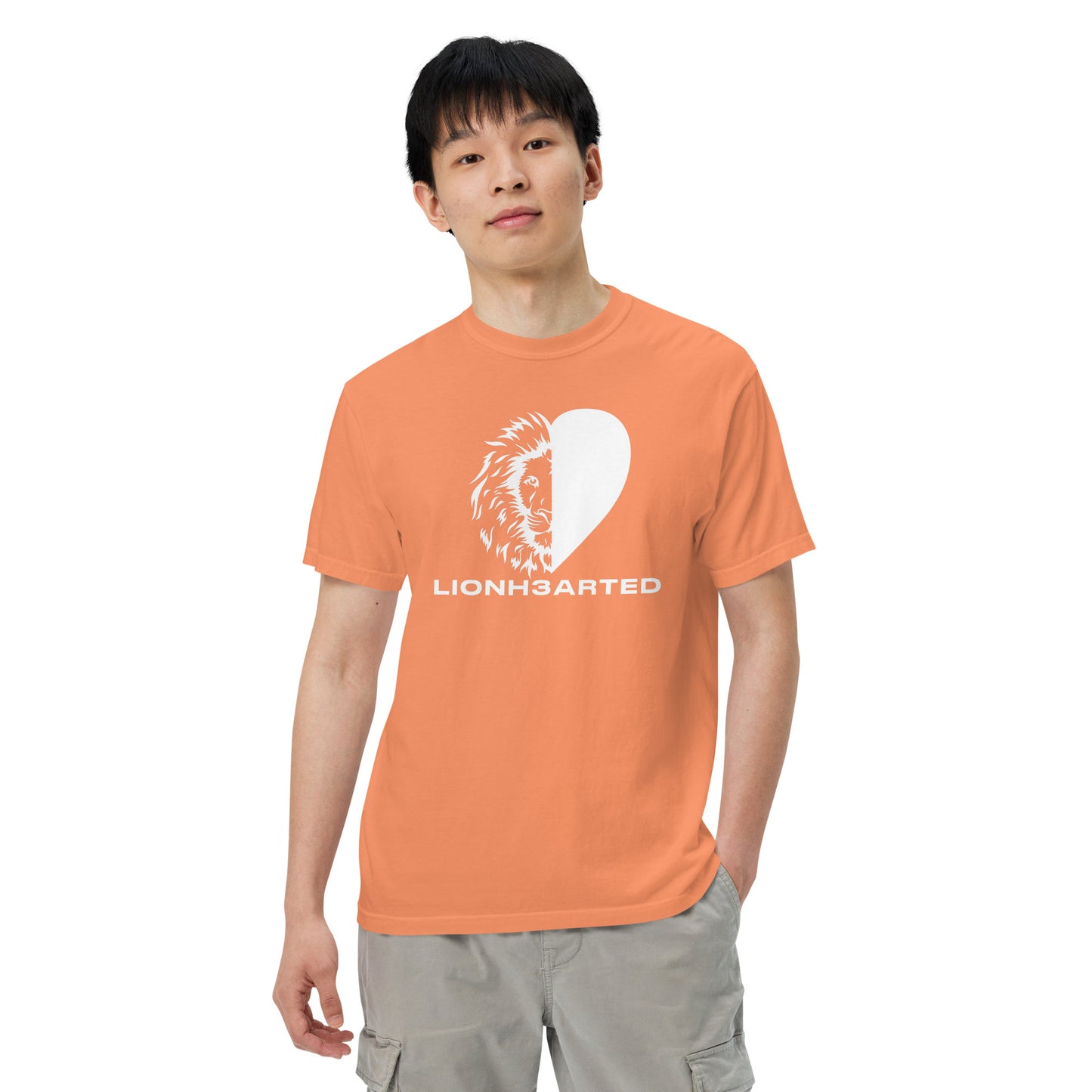 Unisex garment-dyed heavyweight t-shirt