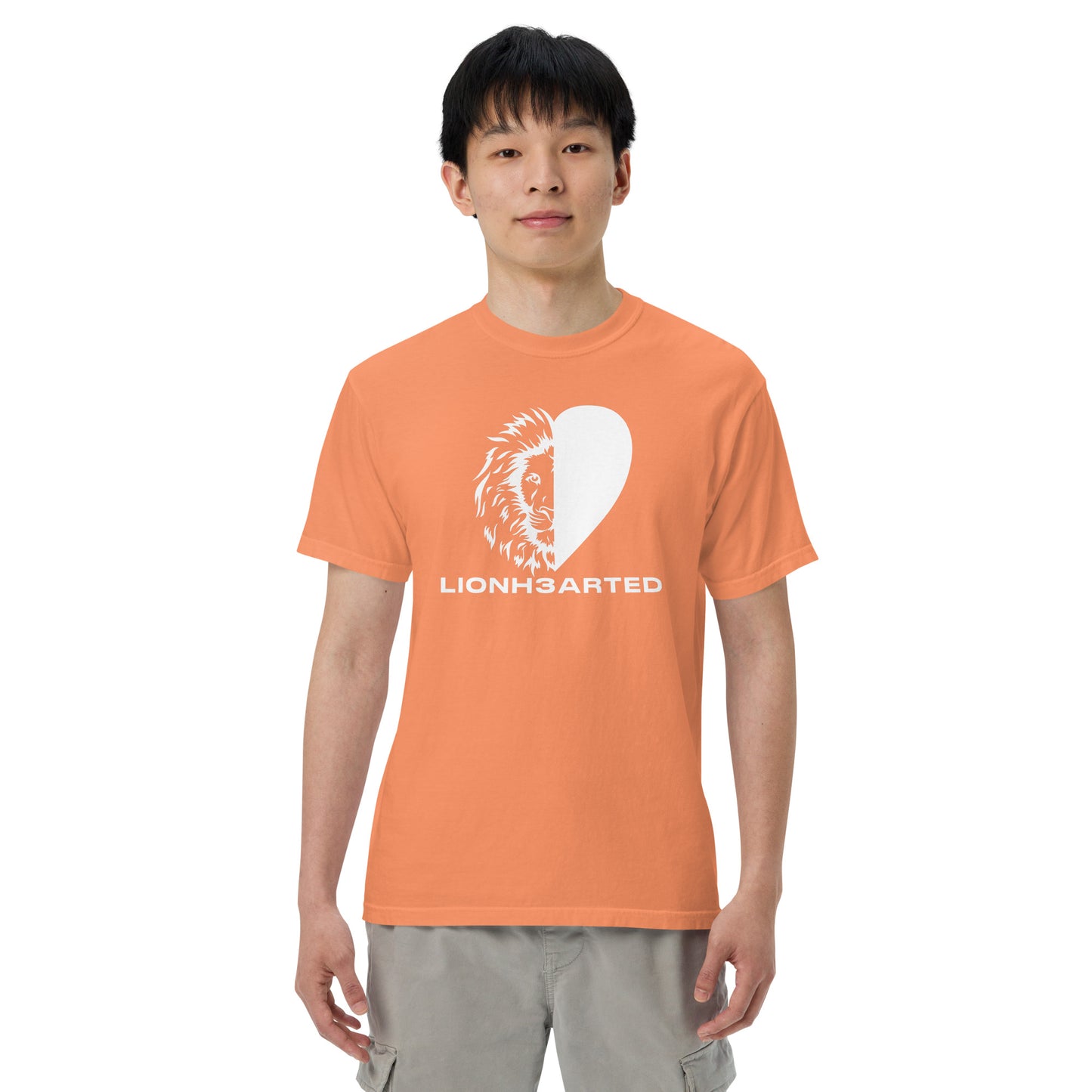 Unisex garment-dyed heavyweight t-shirt