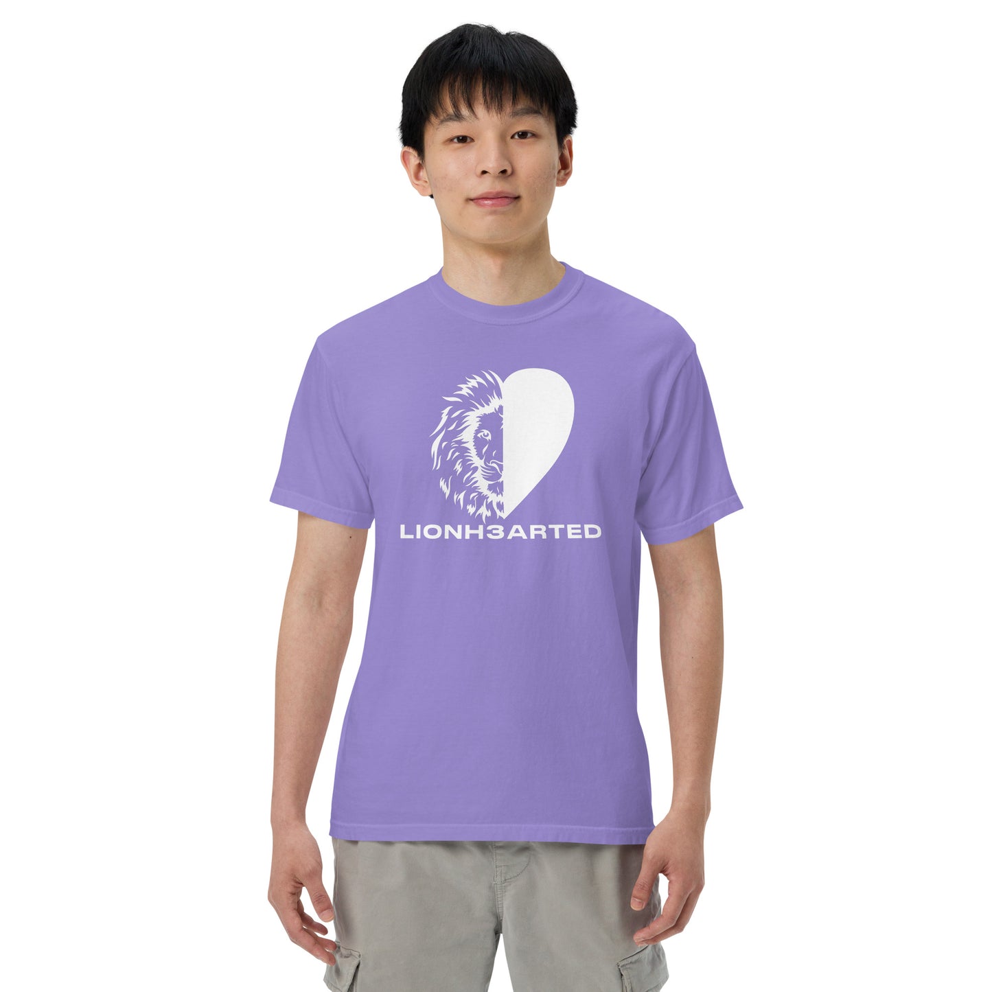 Unisex garment-dyed heavyweight t-shirt