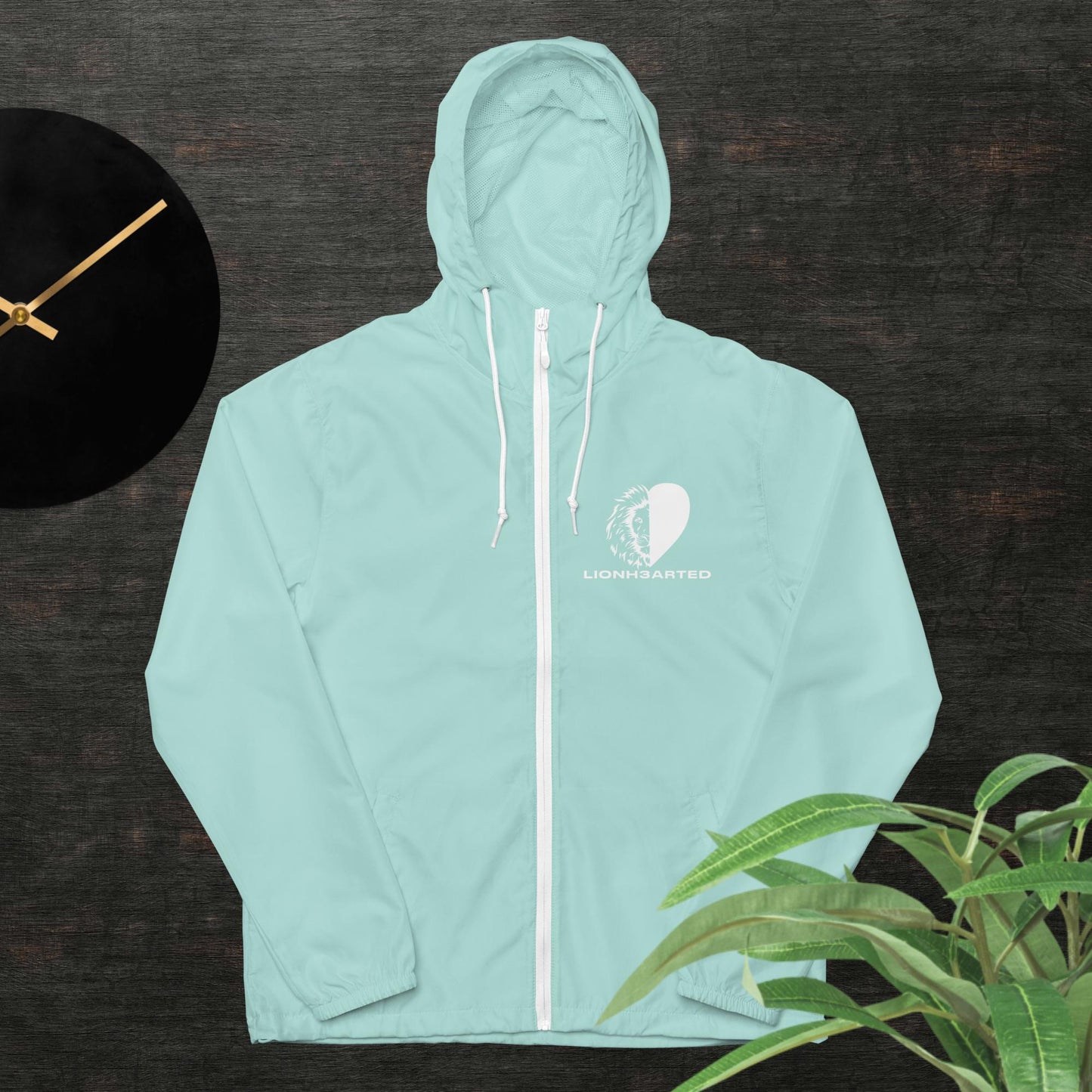 Unisex lightweight zip up windbreaker