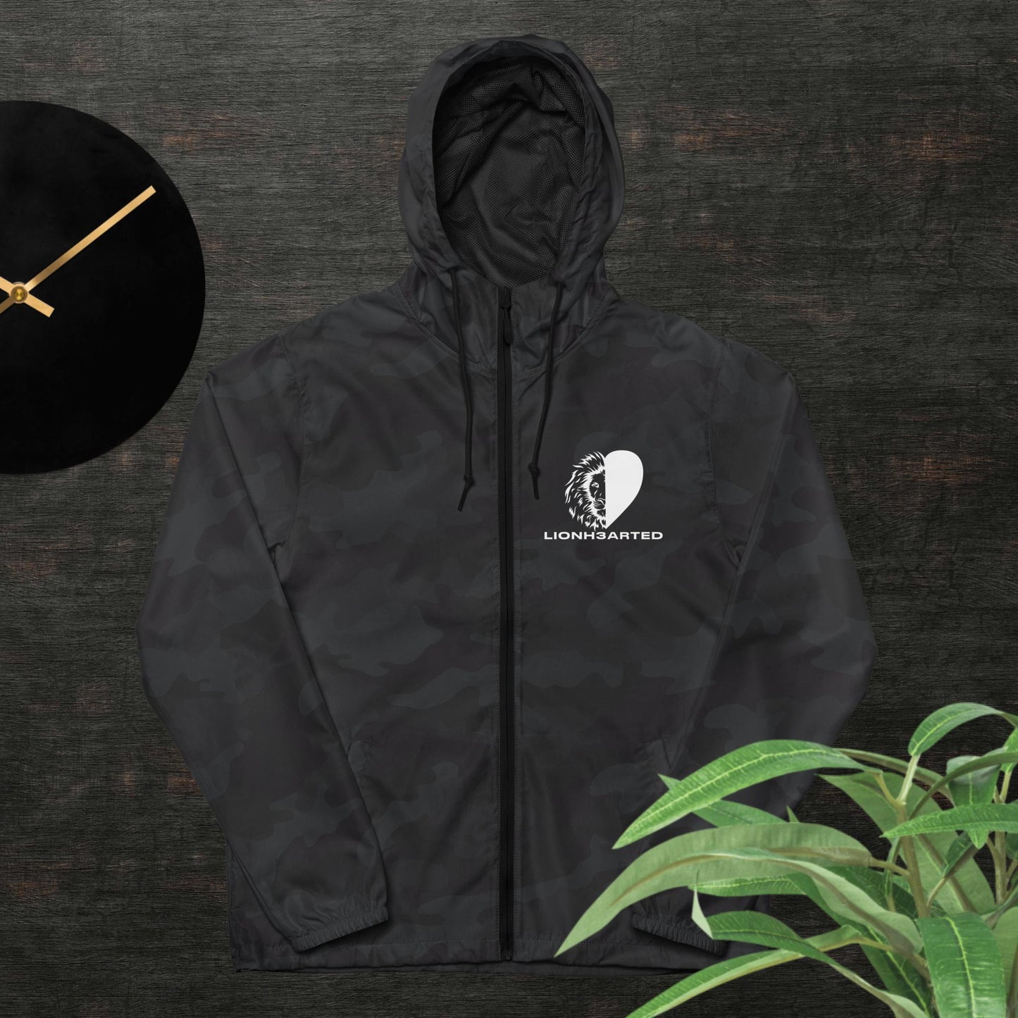Unisex lightweight zip up windbreaker