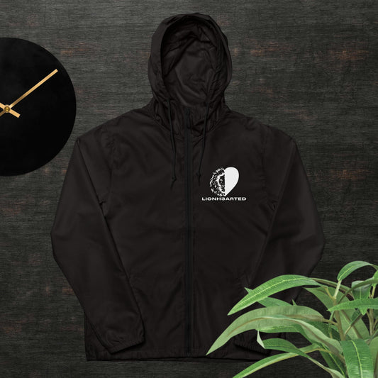 Unisex lightweight zip up windbreaker