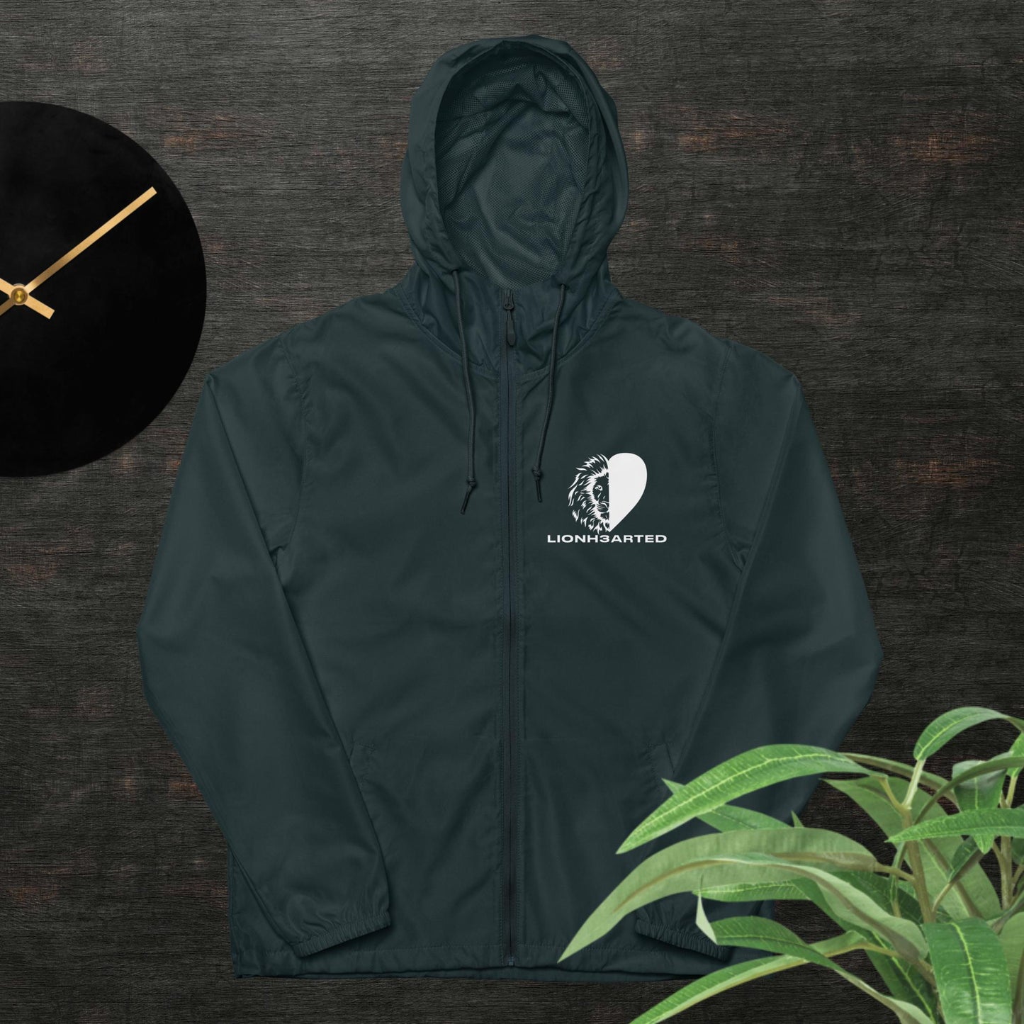Unisex lightweight zip up windbreaker