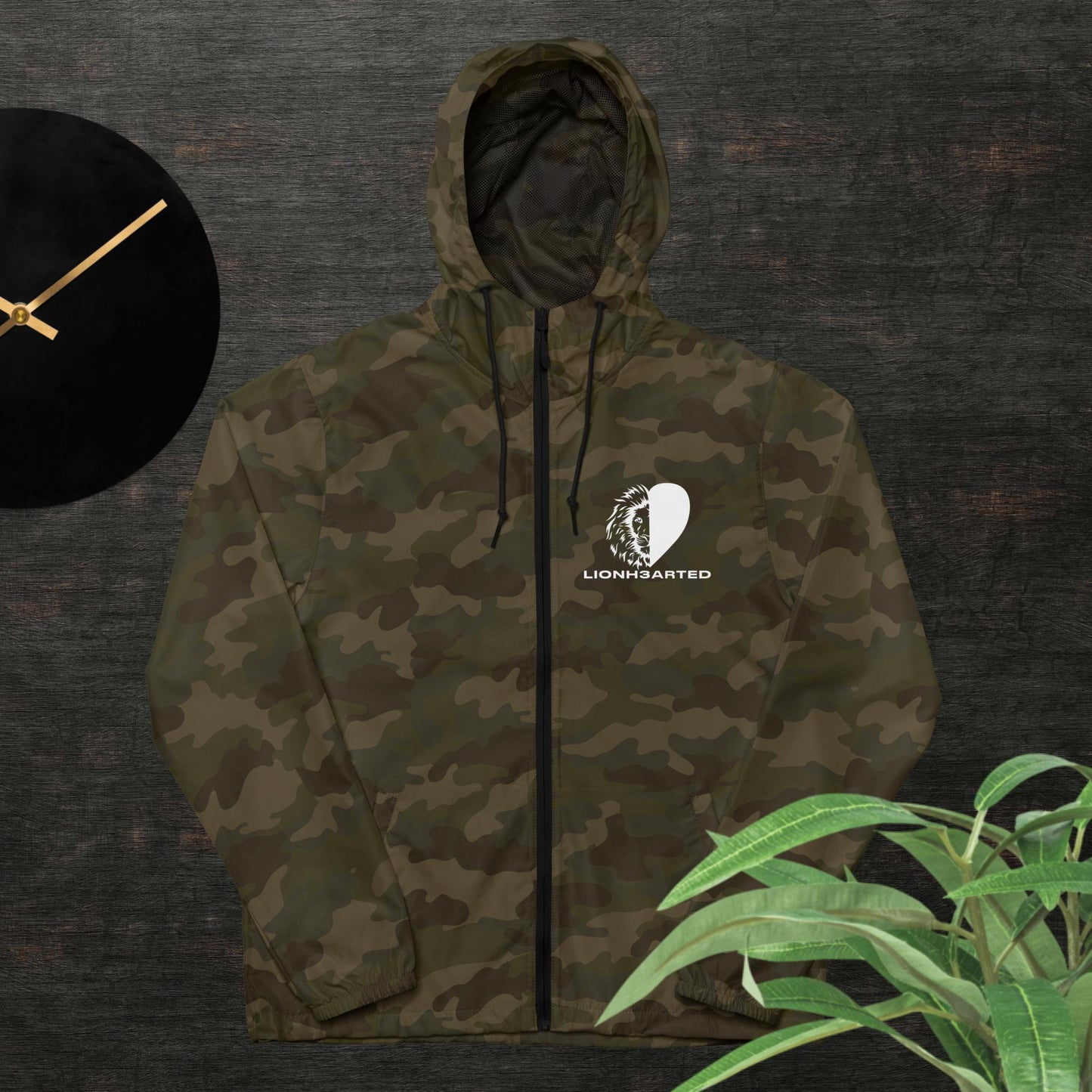 Unisex lightweight zip up windbreaker