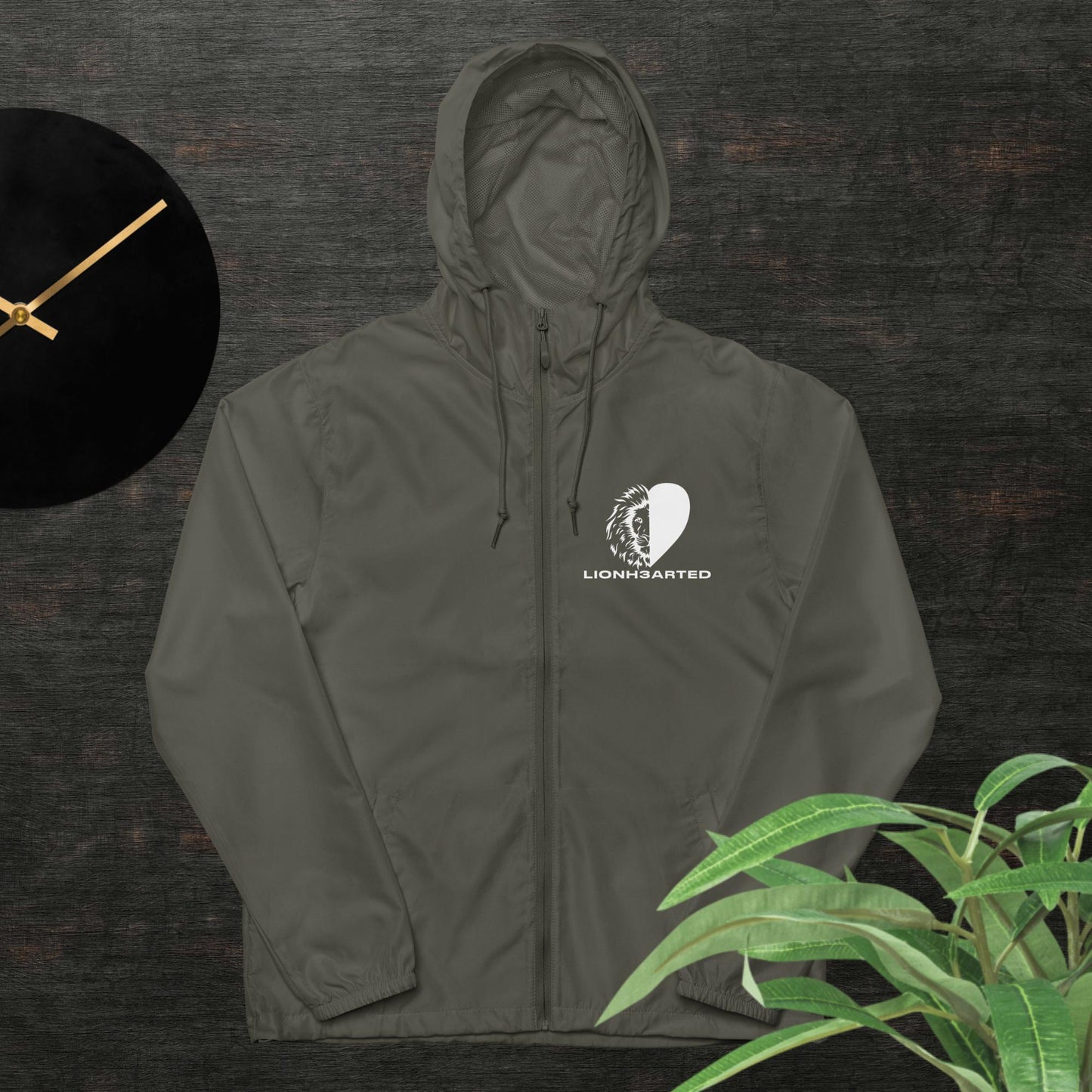Unisex lightweight zip up windbreaker