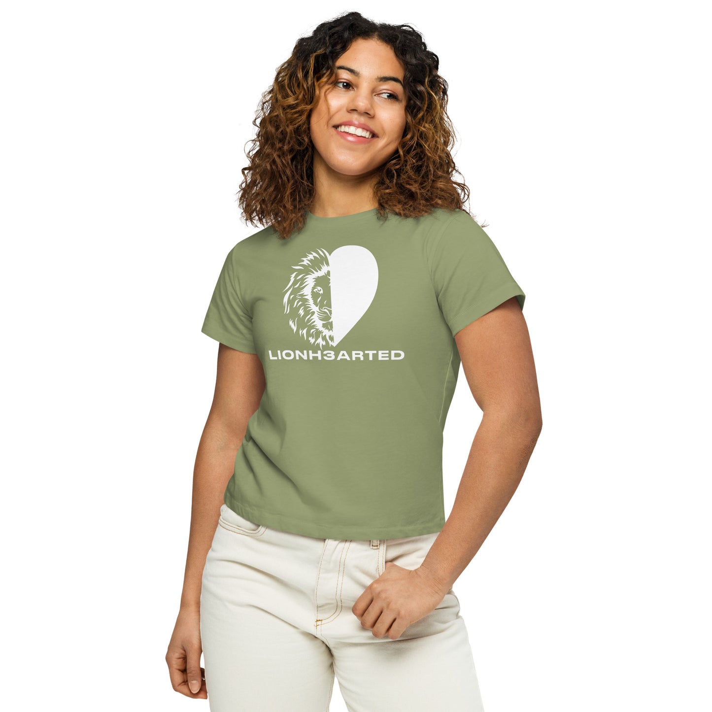 Women’s high-waisted t-shirt