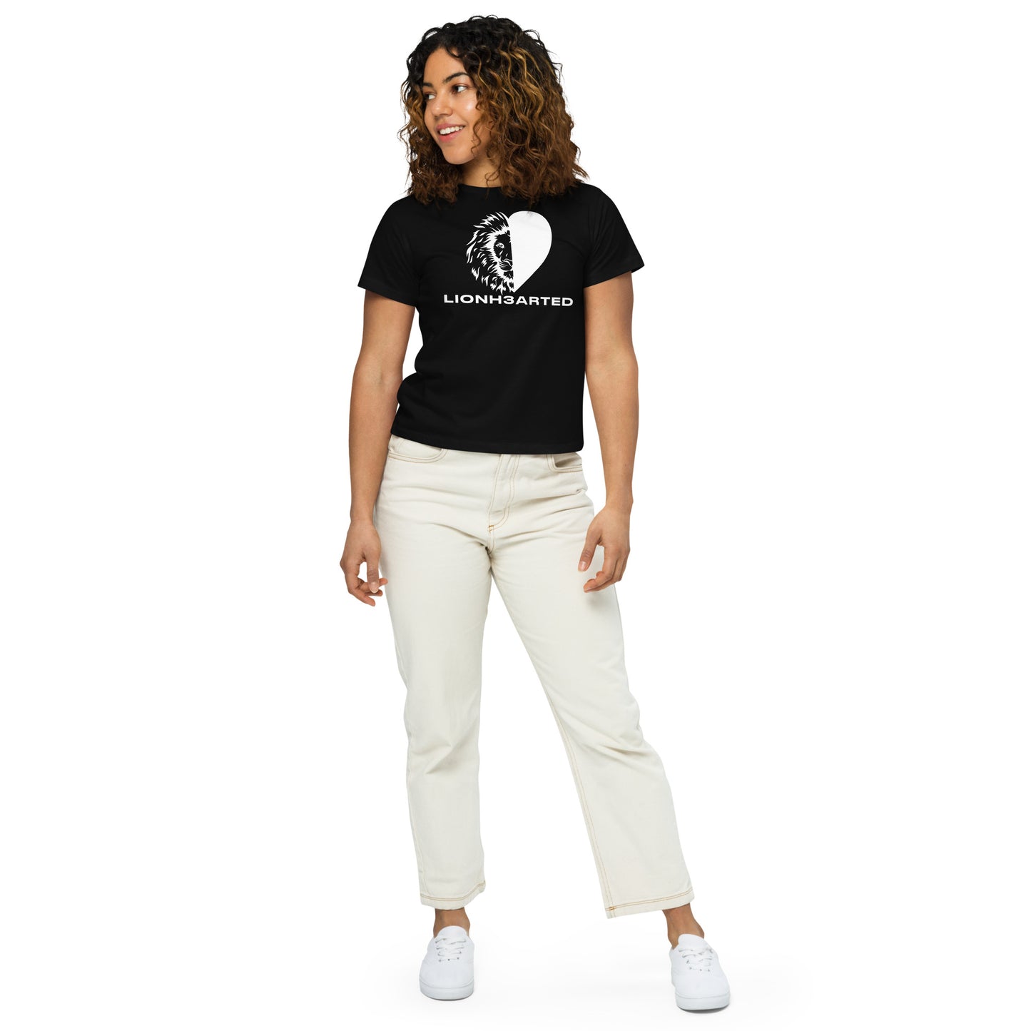 Women’s high-waisted t-shirt